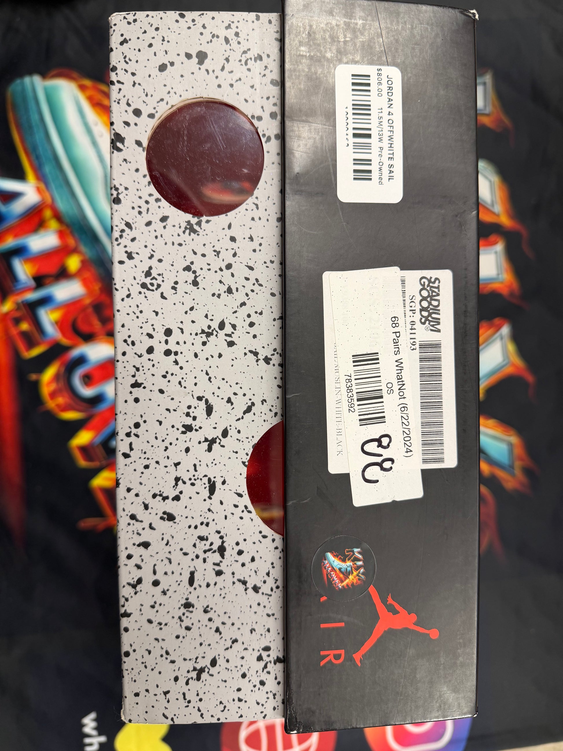 JORDAN 4 OFFWHITE SAIL