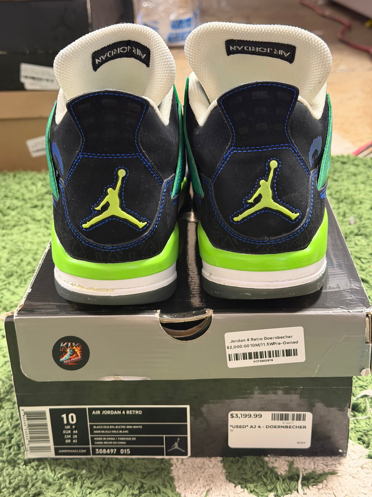 Jordan 4 Retro Doernbecher