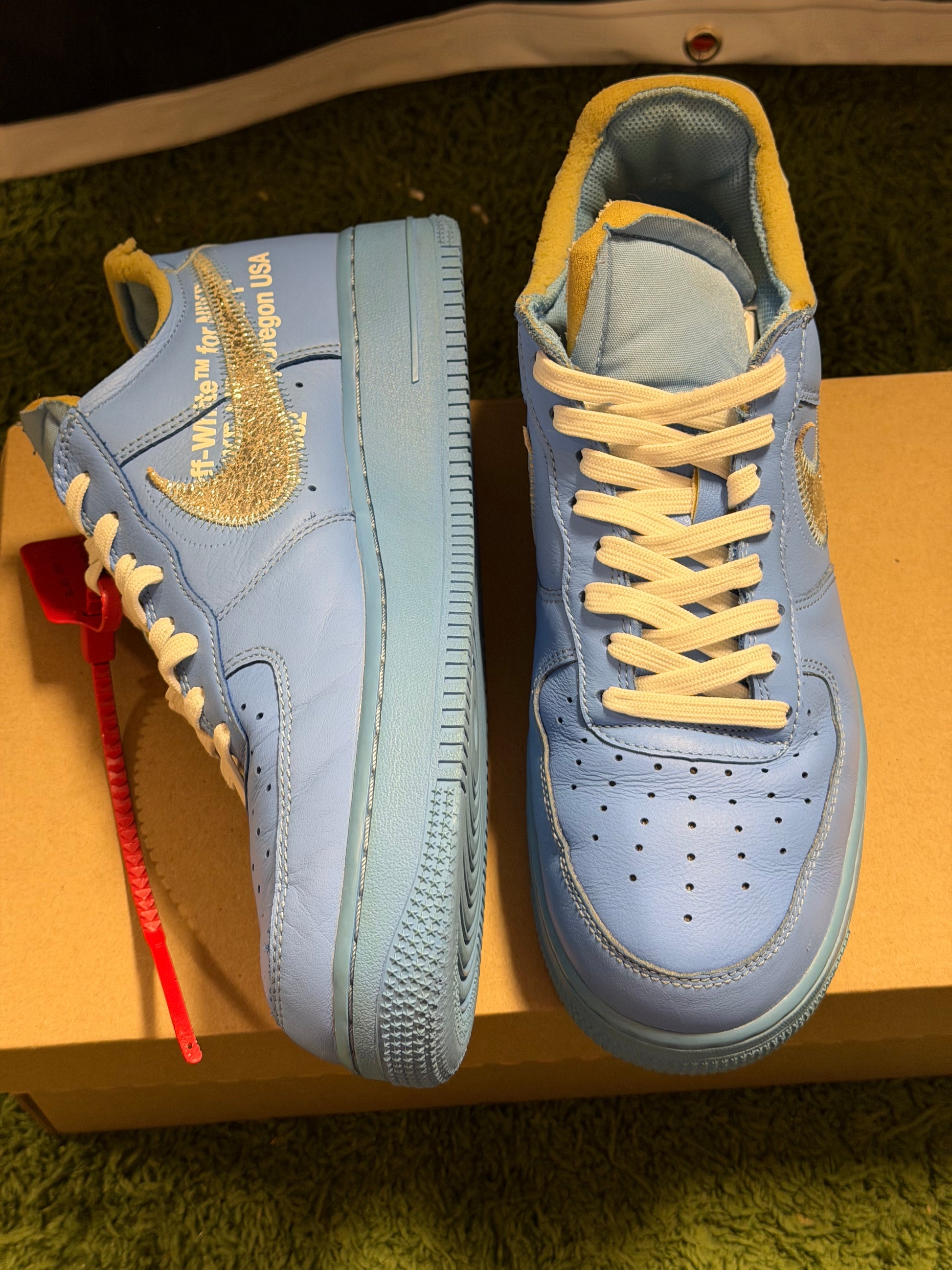 Nike Air Force 1 Low Off-White MCA University Blue