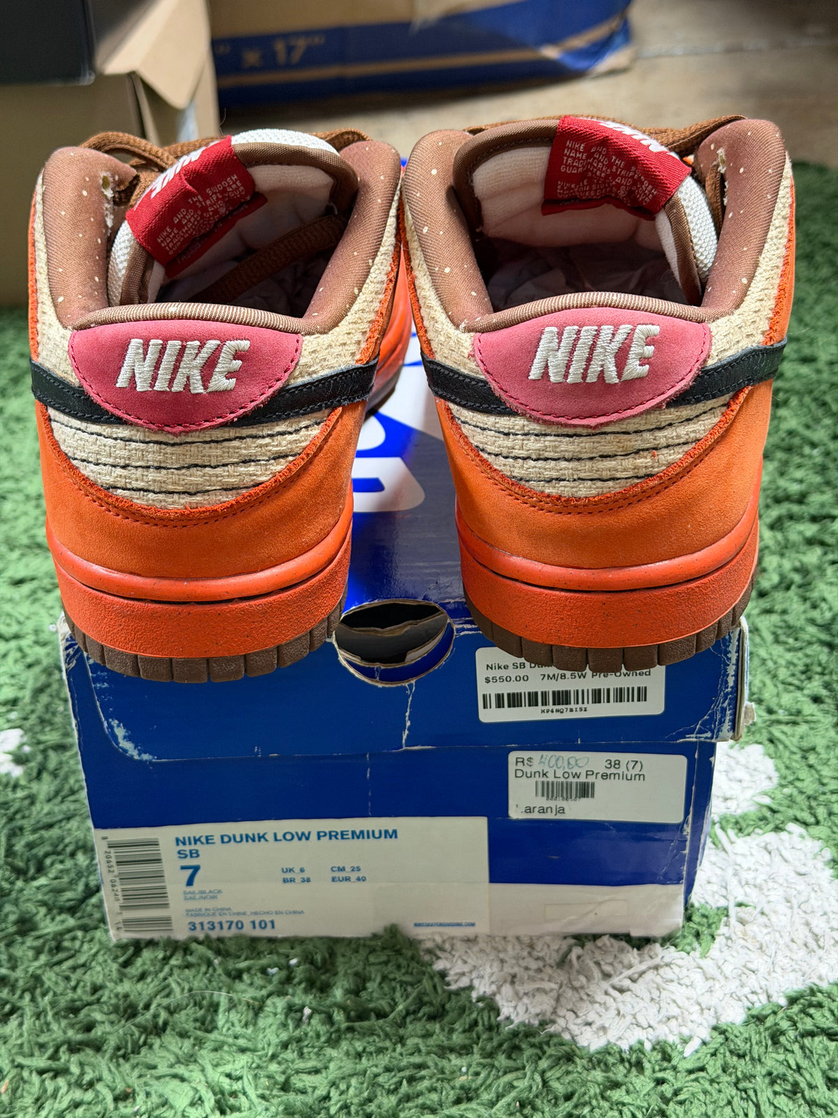 Nike SB Dunk Low Top Ramen