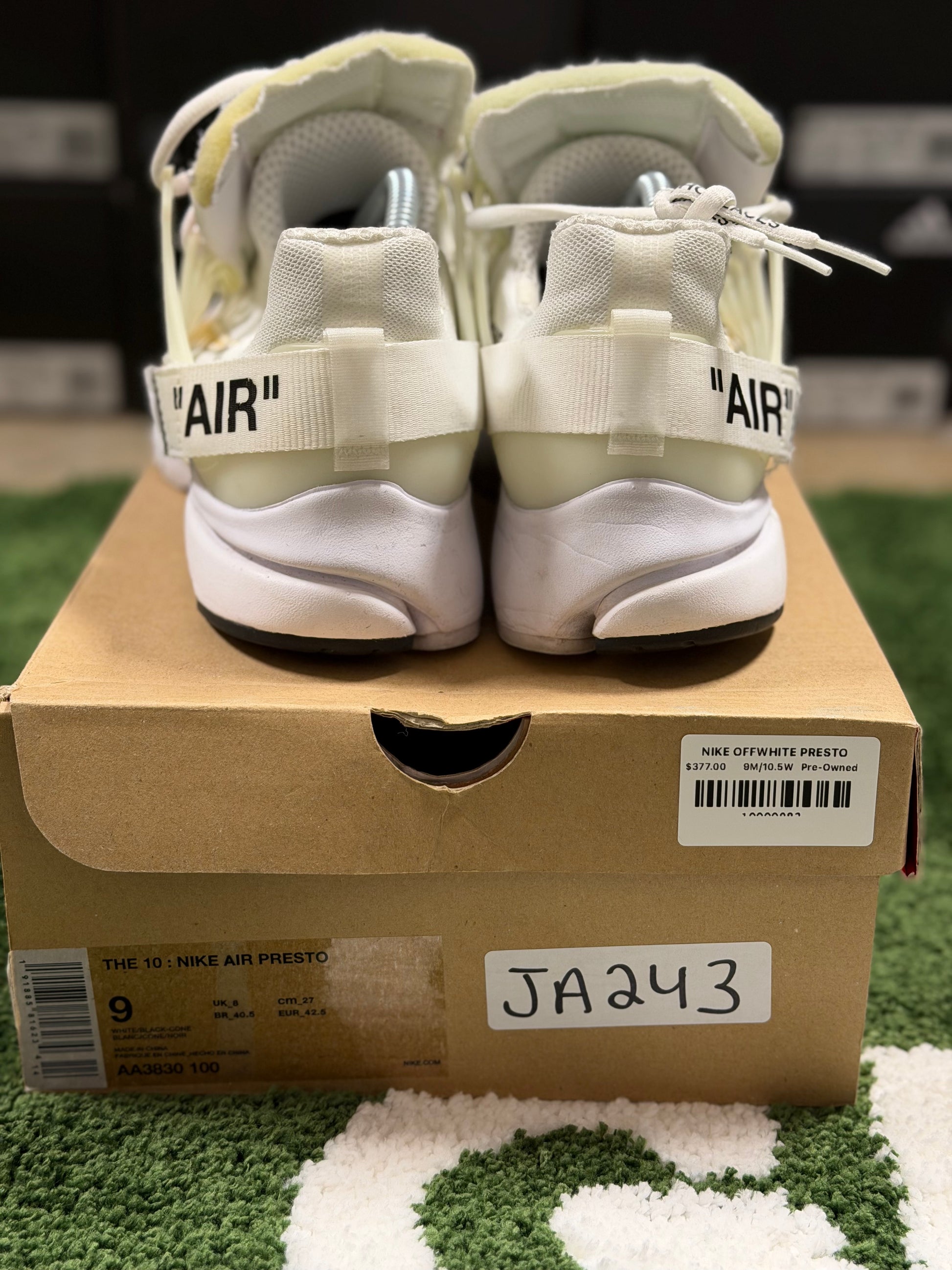 NIKE OFFWHITE PRESTO