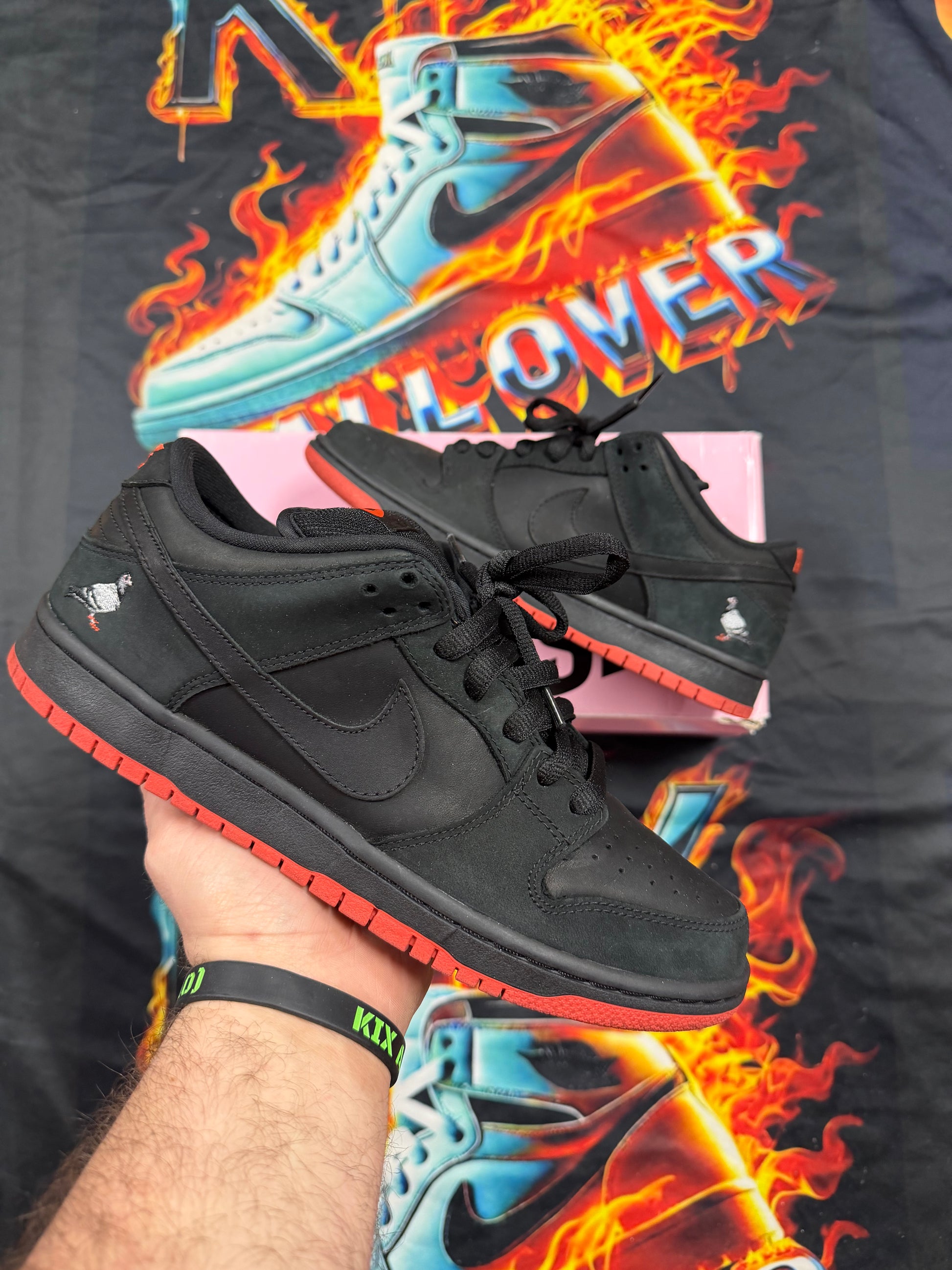Nike SB Dunk Low Black Pigeon
