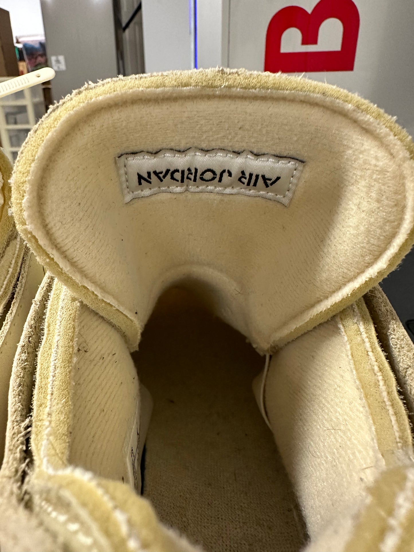 Jordan 4 Off White Sail