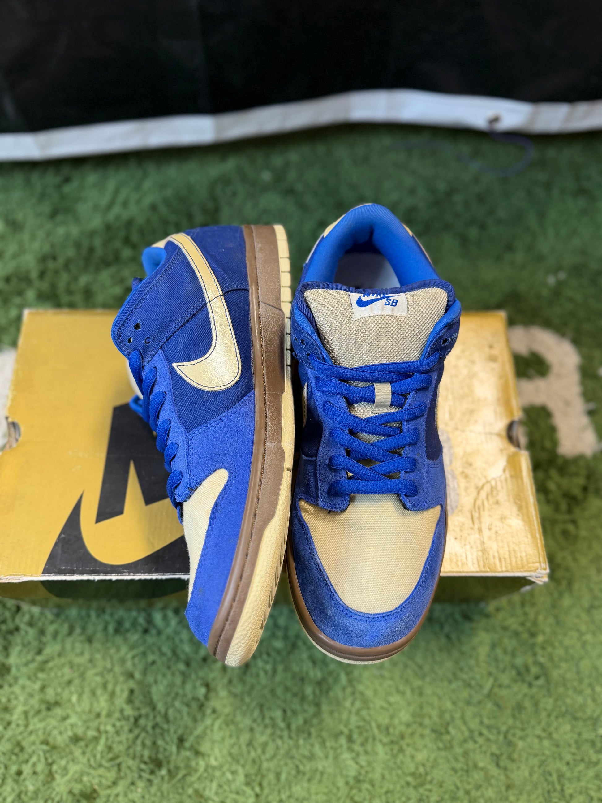 Nike SB Dunk Low Gold Rail