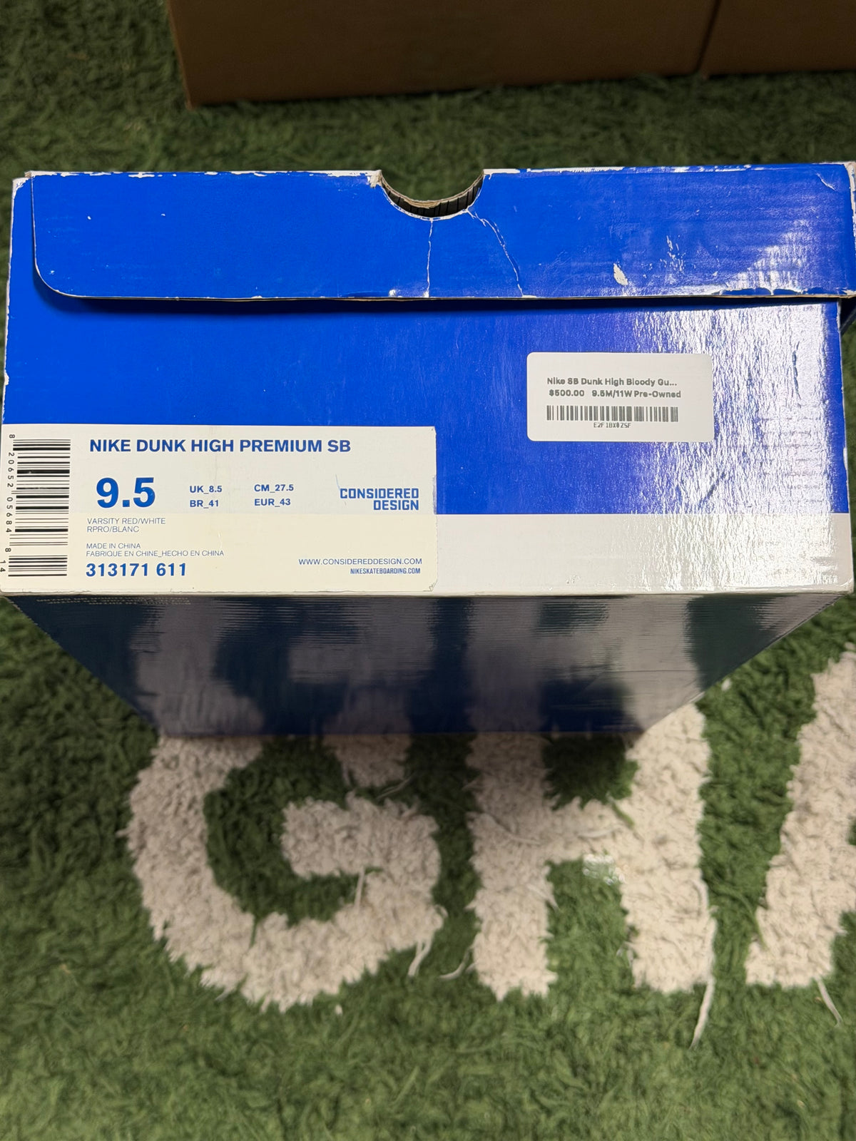 Nike SB Dunk High Bloody Gums