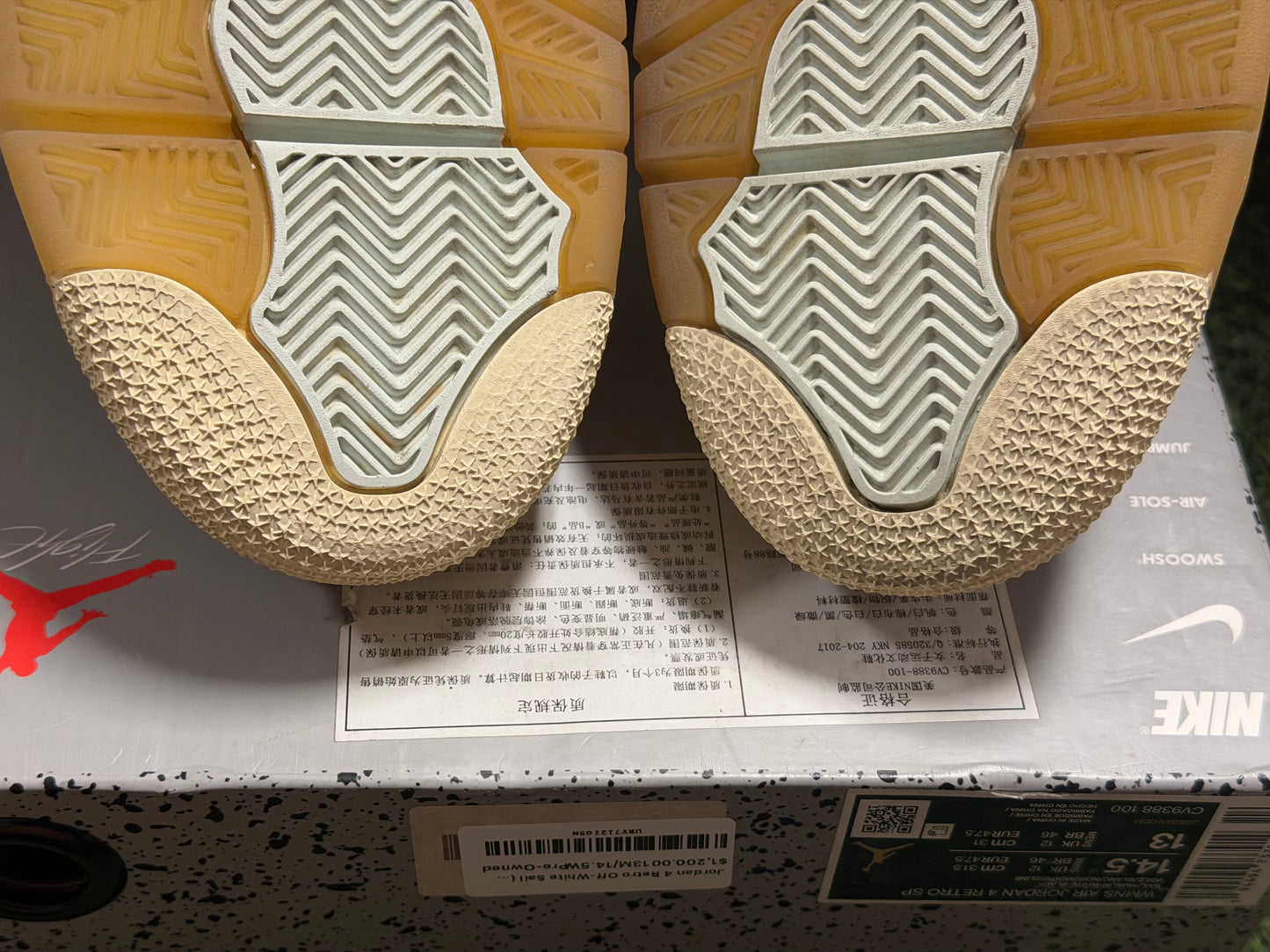 Jordan 4 Retro Off-White Sail (Women's)