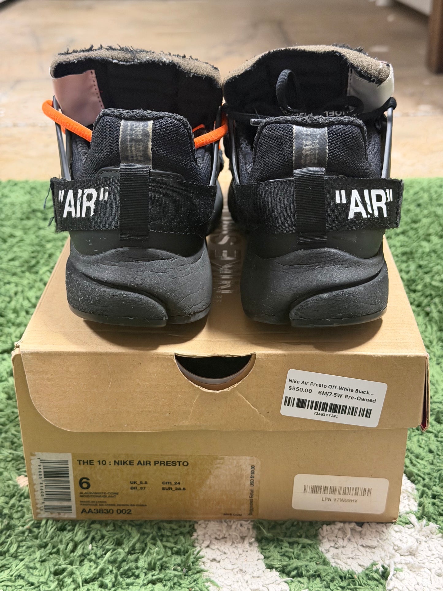 Nike Air Presto Off-White Black (2018)