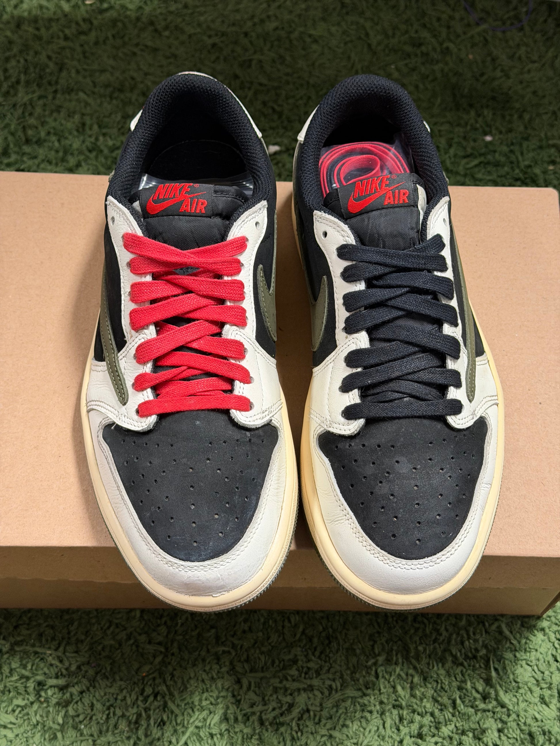 Jordan 1 Retro Low OG SP Travis Scott Olive (Women's)