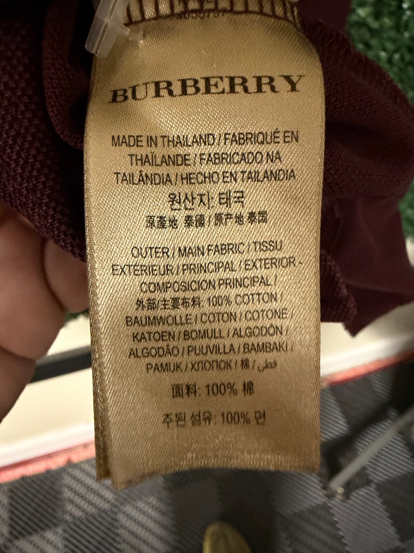 BURBERRY POLO TEE