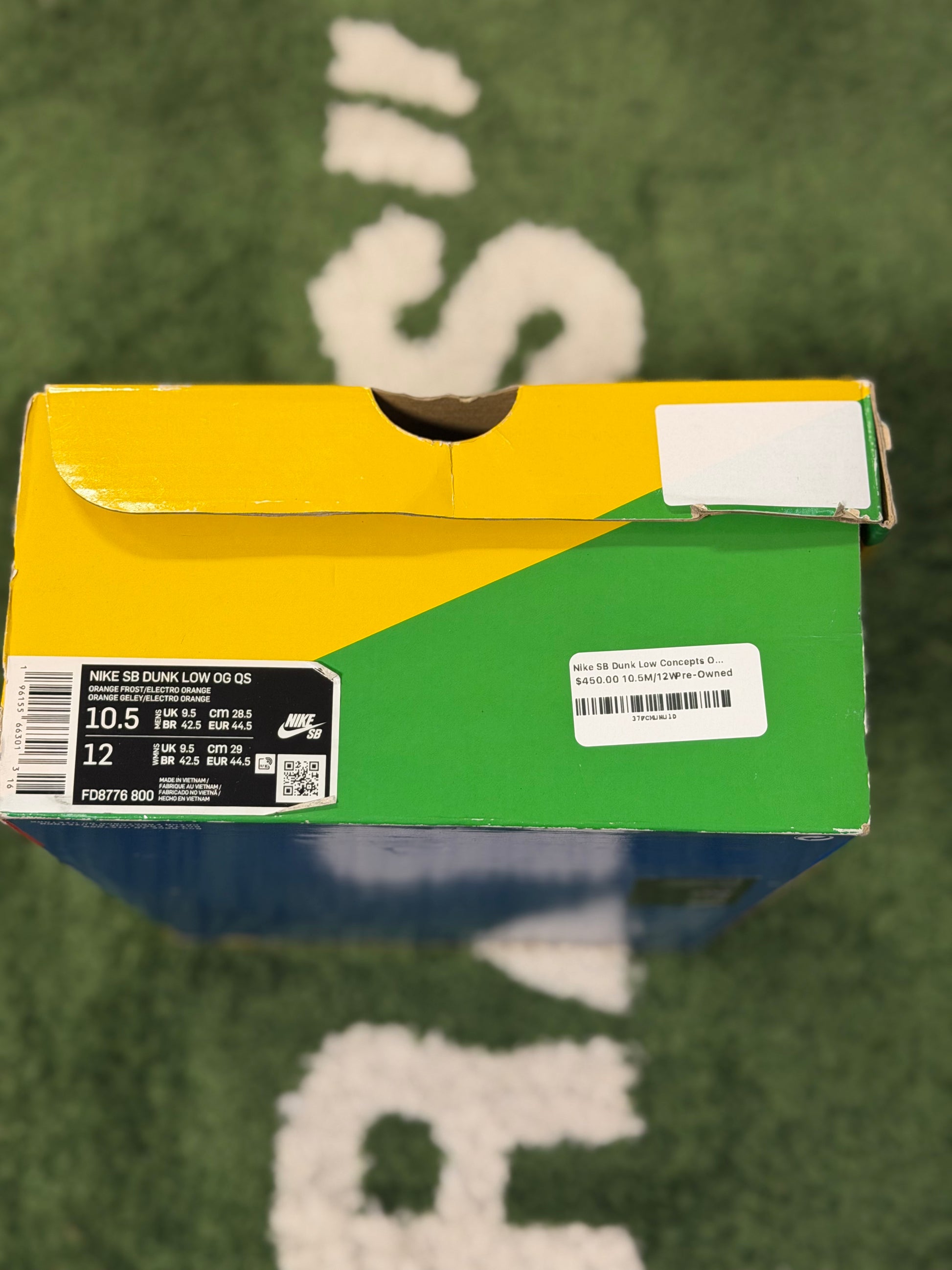 Nike SB Dunk Low Concepts Orange Lobster