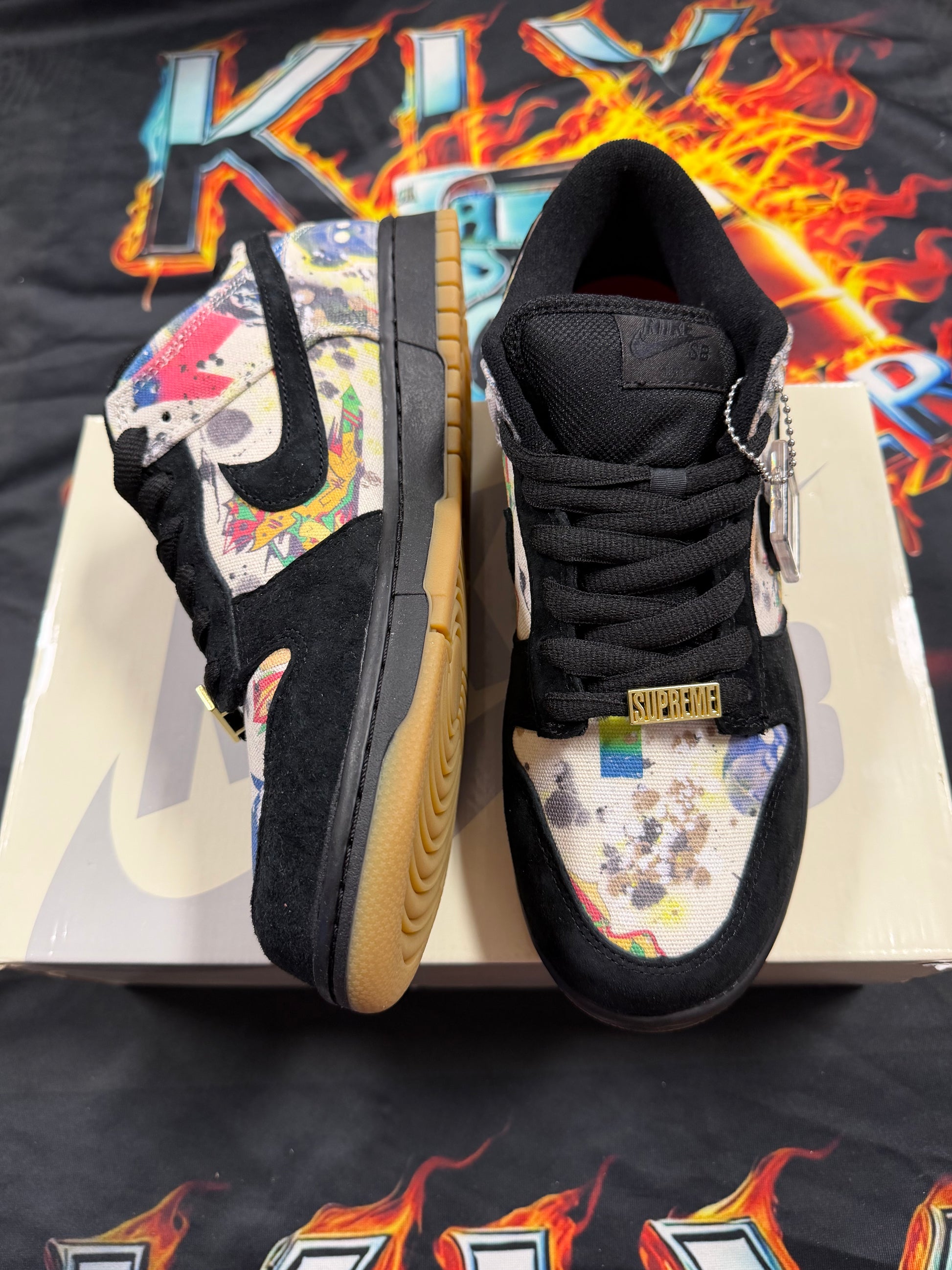 Nike SB Dunk Low Supreme Rammellzee