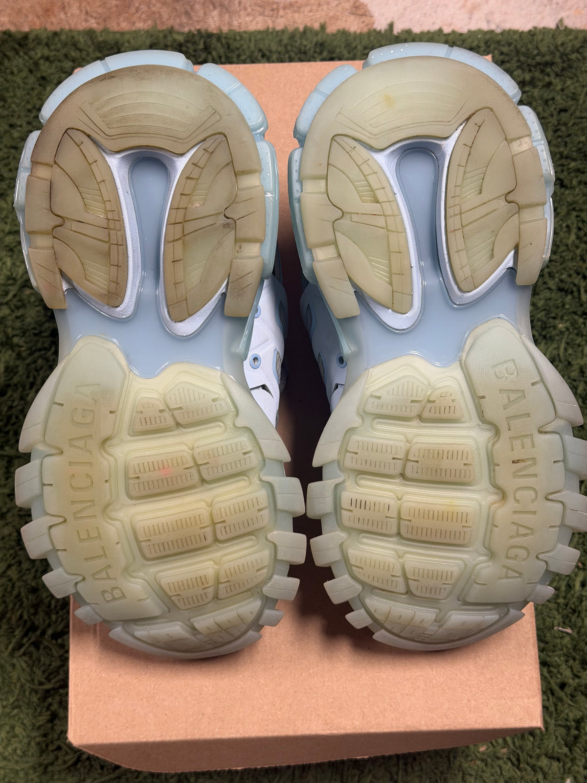 Balenciaga Track Clear Sole Light Blue (Women's)