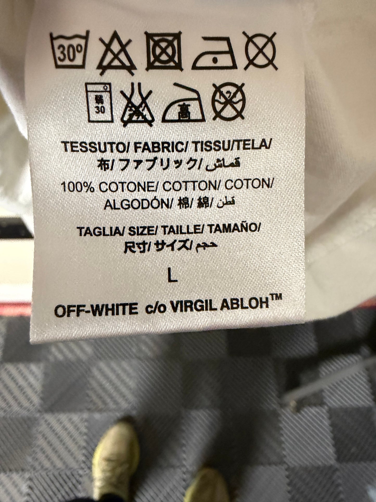 OFF-WHITE CARAVAGGIO NARCISO WHITE