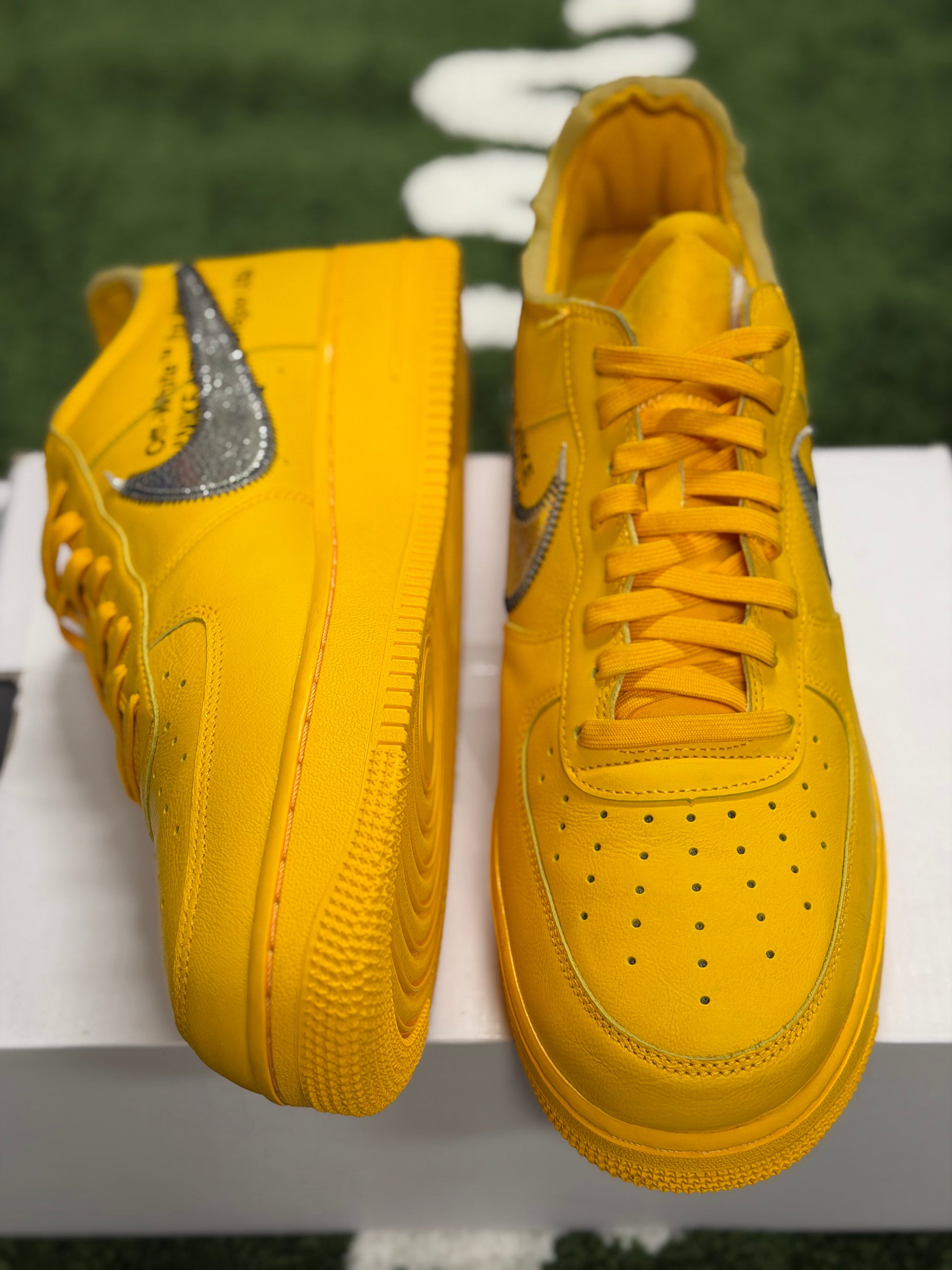 Nike Air Force 1 Low Off-White ICA University Gold