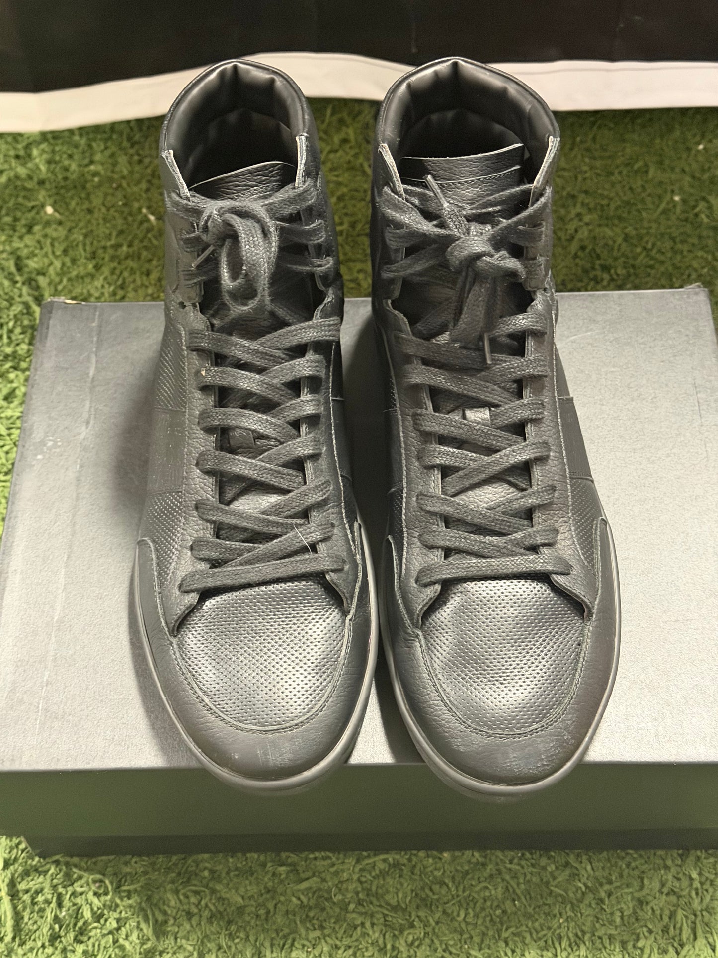 SAINT LAURENT BLACK HIGH TOP SNEAKER