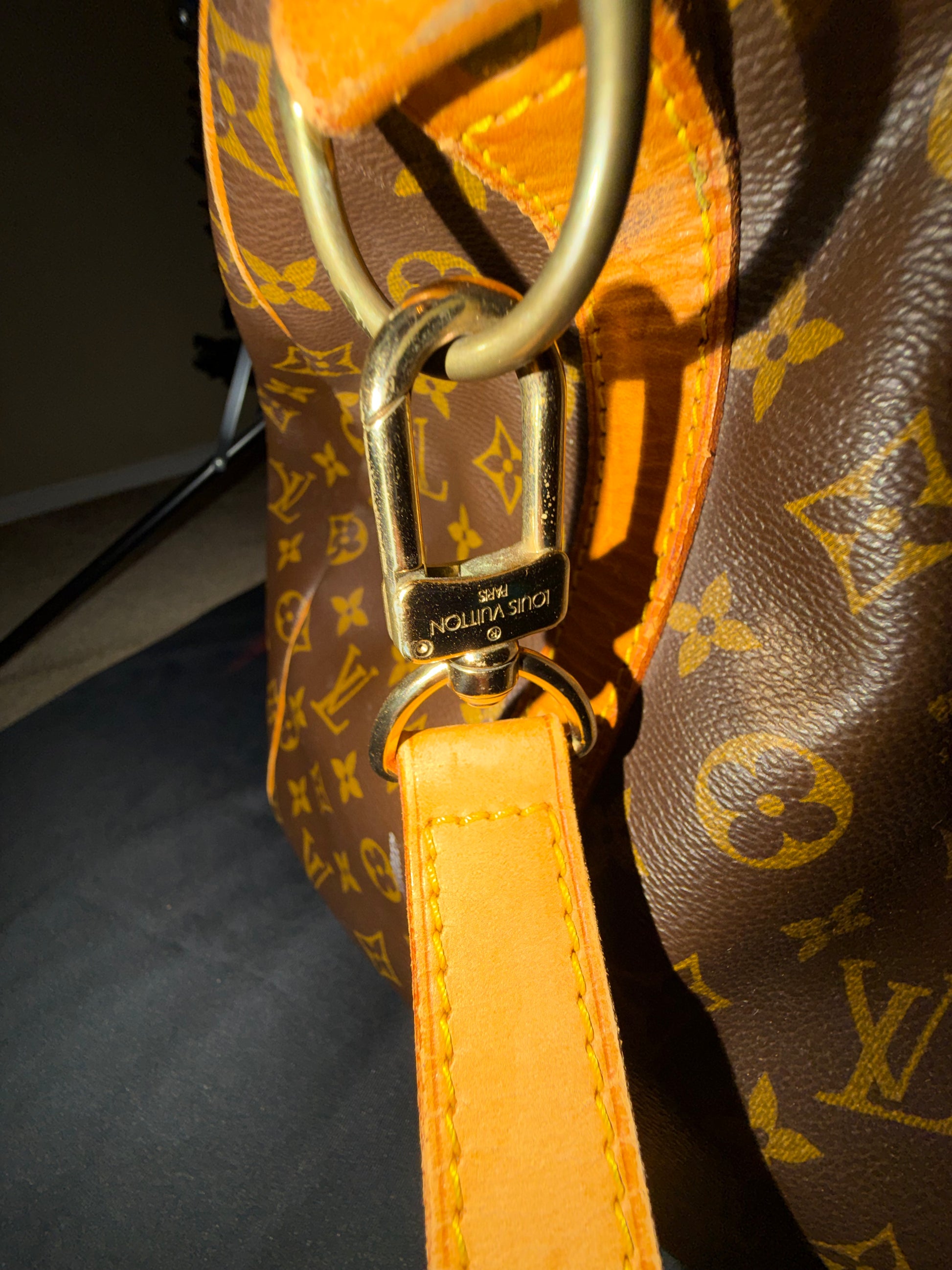 LOUIS VUITTION BANDOLERE 50 MONOGRAM BROWN