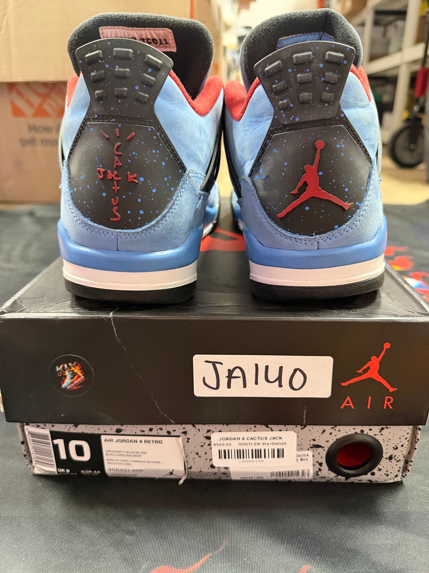 JORDAN 4 CACTUS JACK