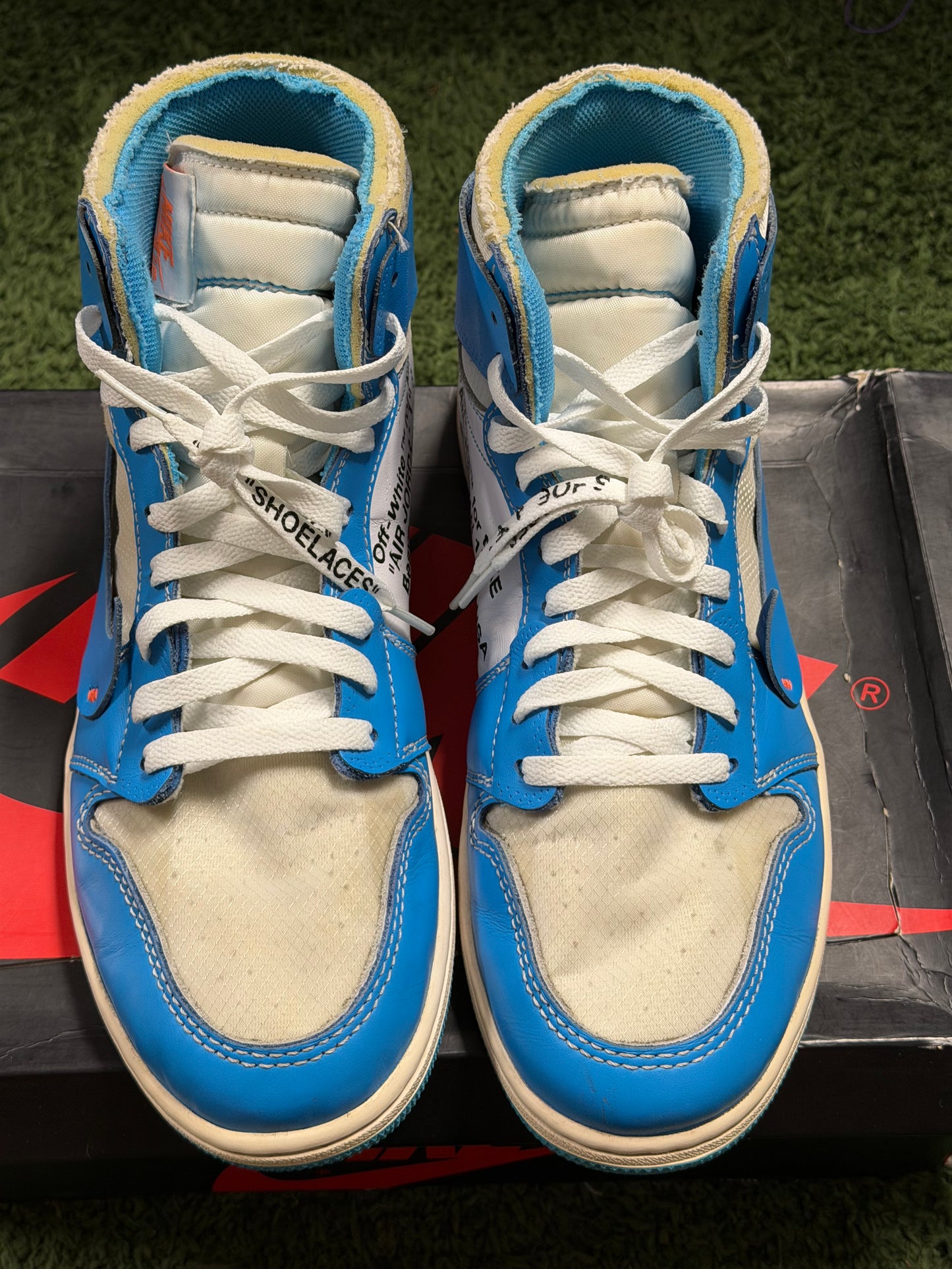 Jordan 1 Retro High Off-White University Blue