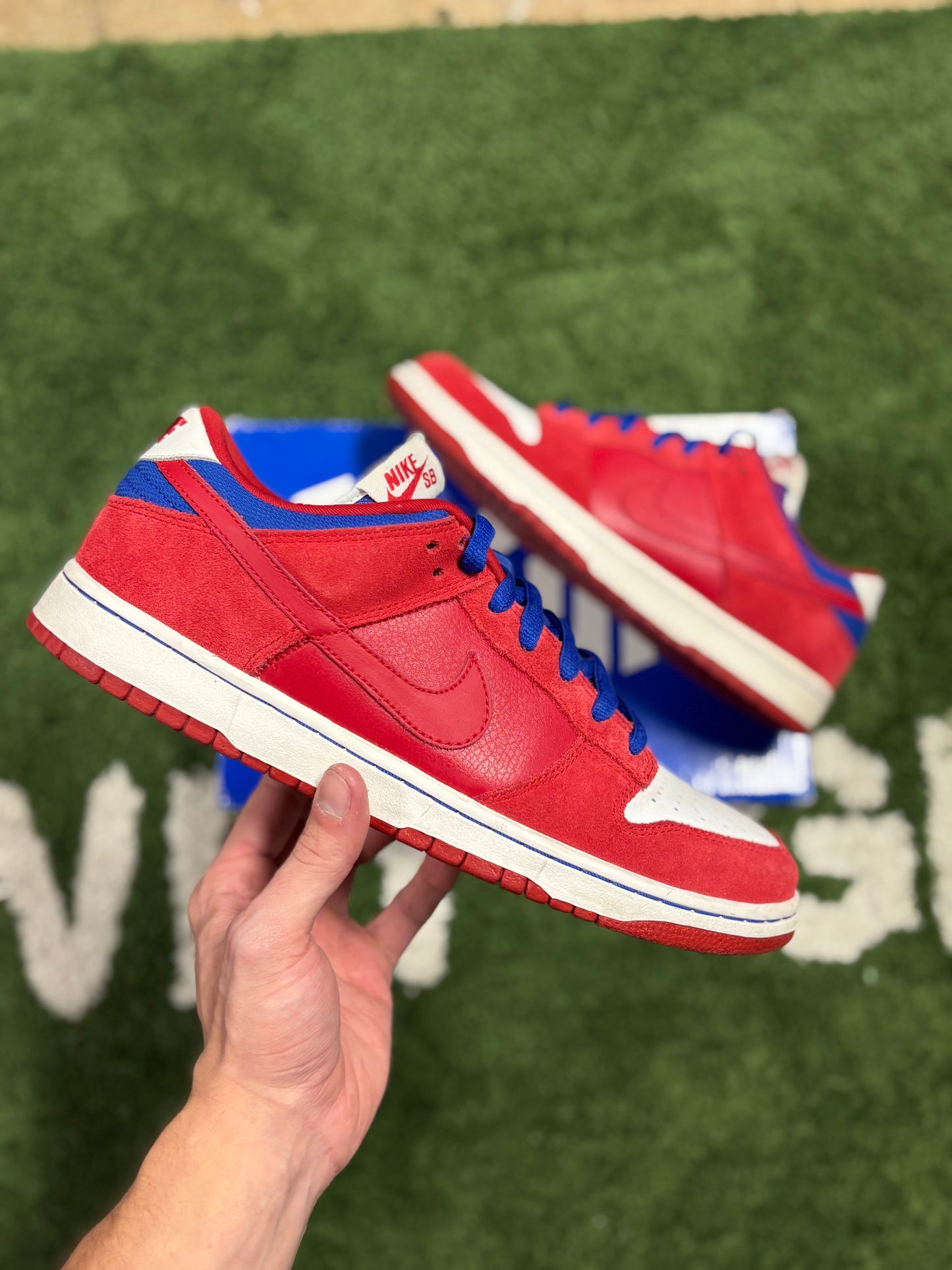 Nike Dunk Low Pro Sb Red/Royal