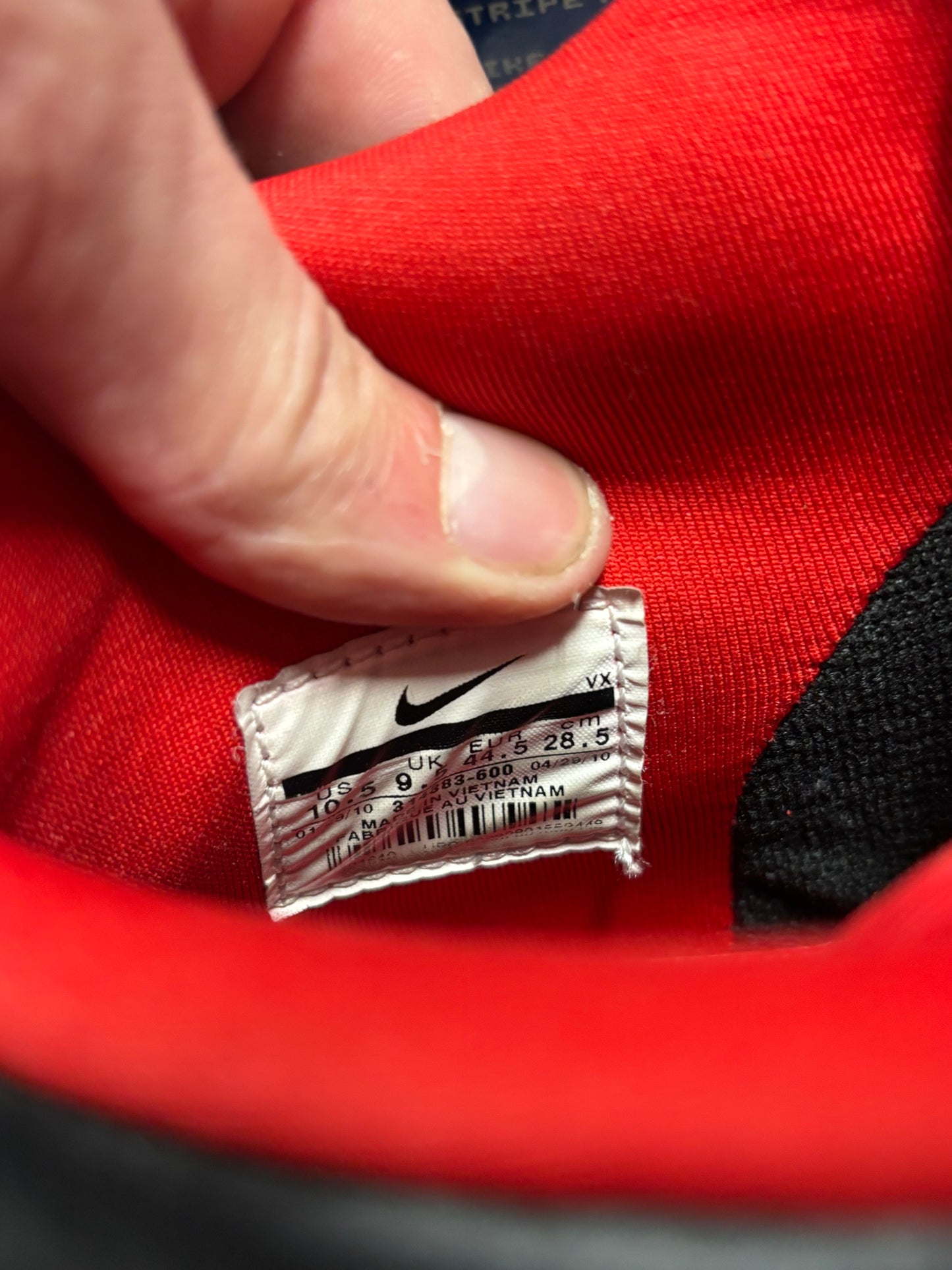 NIKE SB MID SPORT RED BLACK