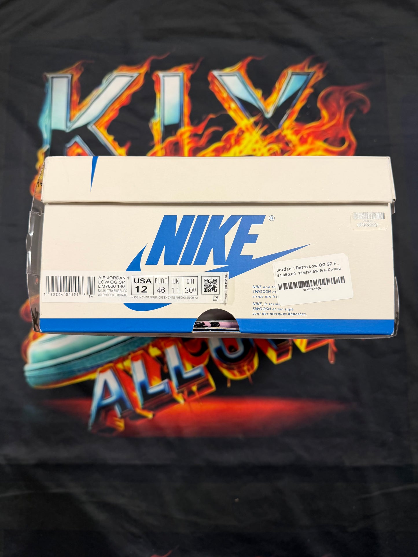 Jordan 1 Retro Low OG SP Fragment x Travis Scott