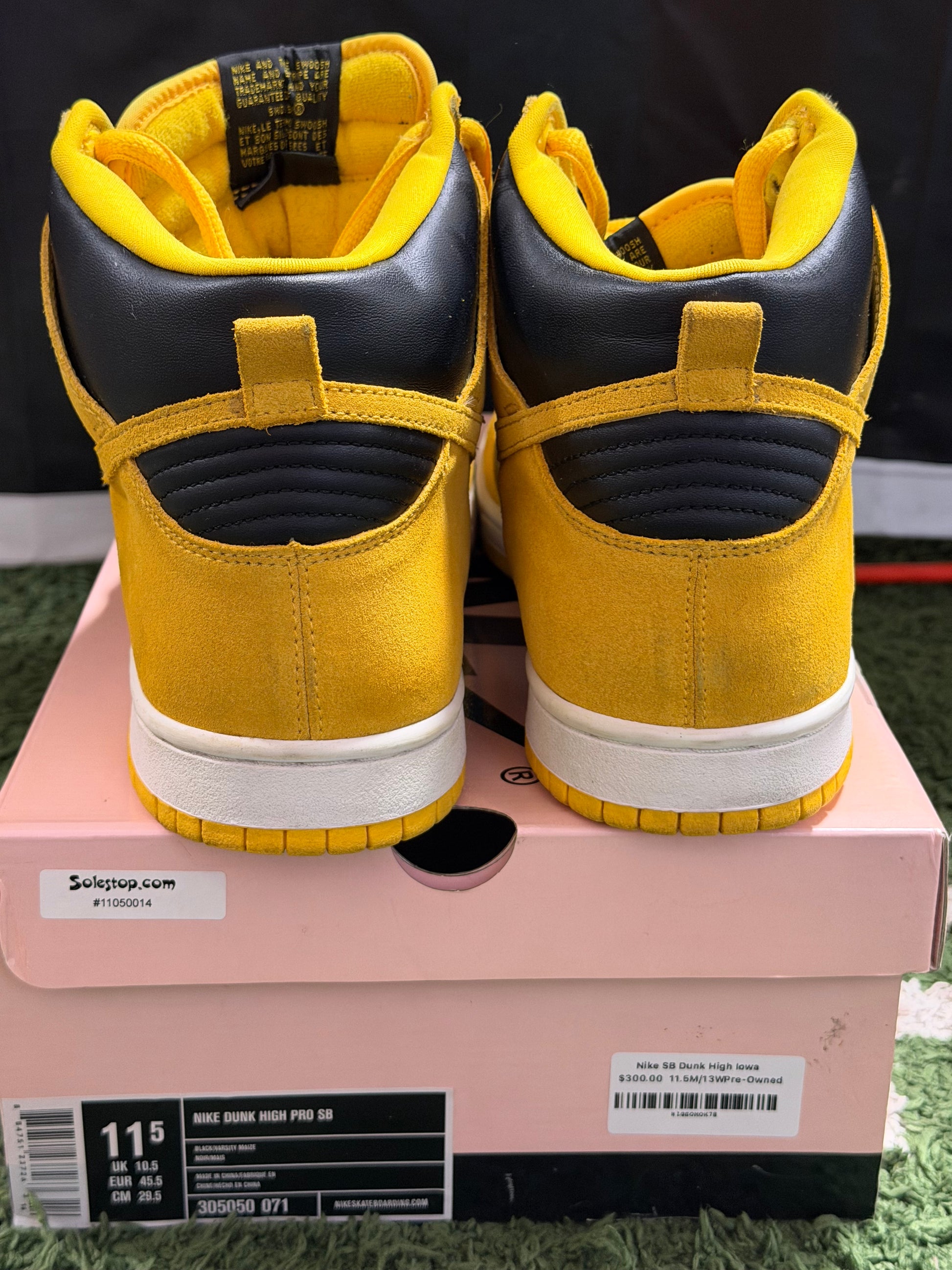 Nike SB Dunk High Iowa