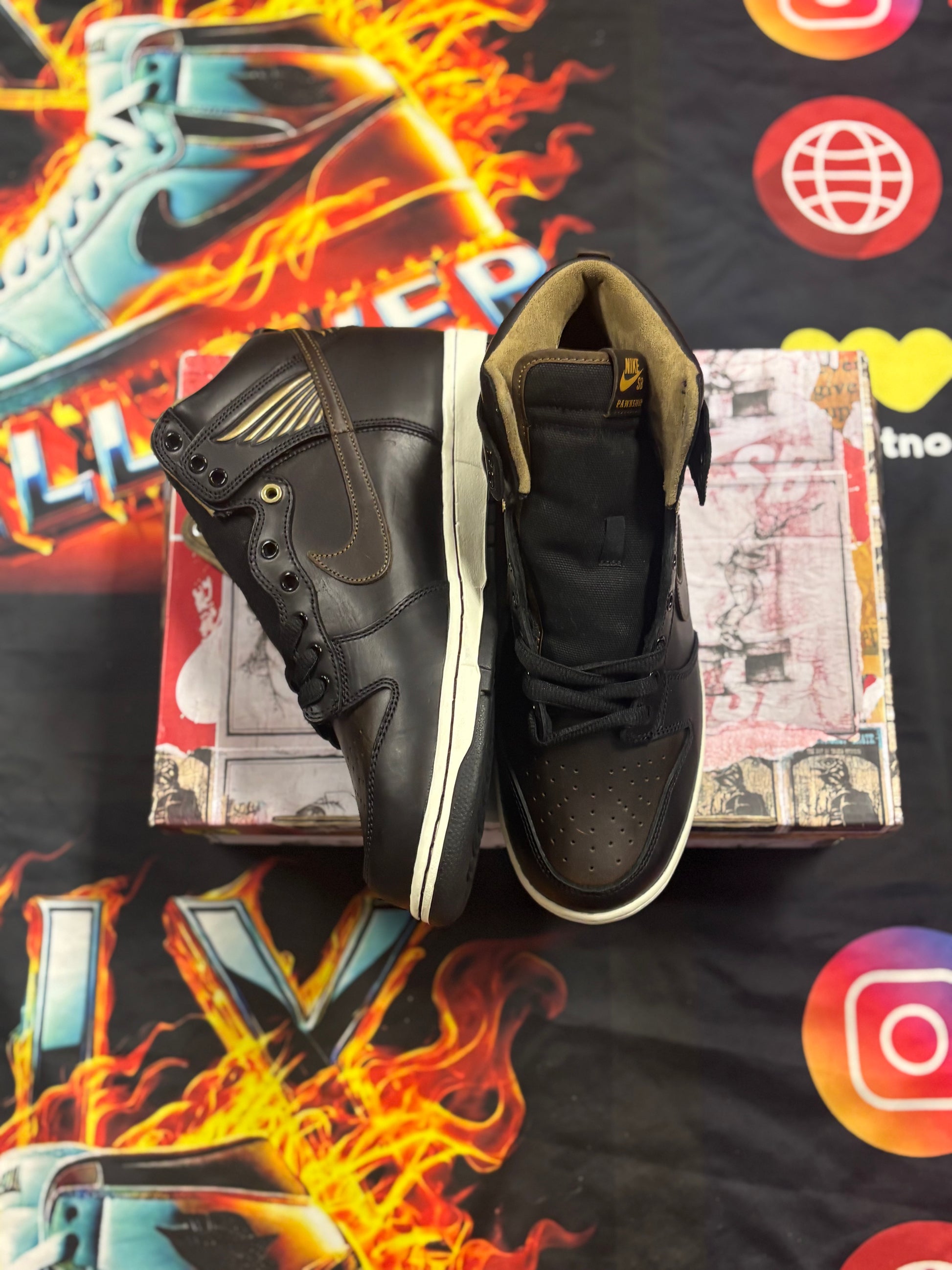 Nike SB Dunk High Pawnshop Skate Co. Old Soul (Special Box)