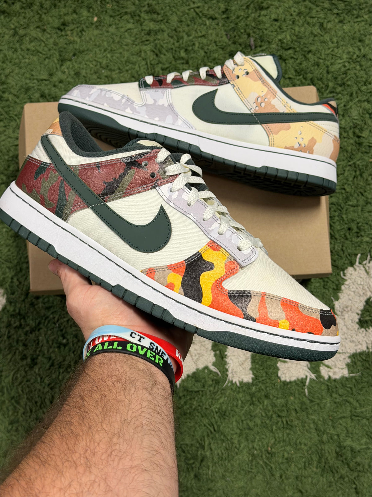Nike Dunk Low SE Sail Multi-Camo