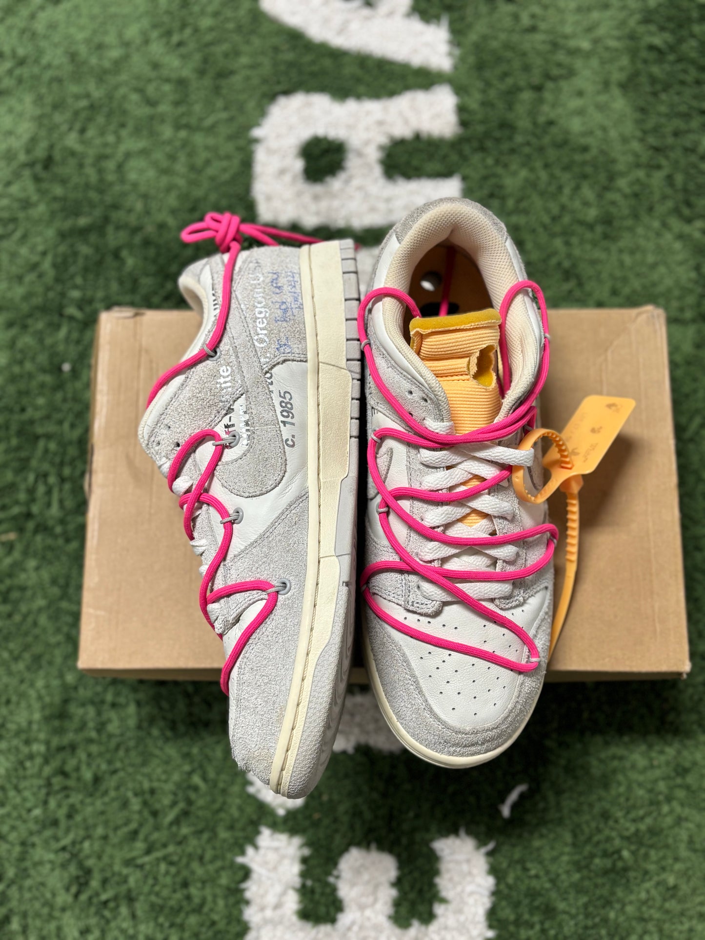NIKE DUNK LOW OFFWHITE LOT 17 OF 50