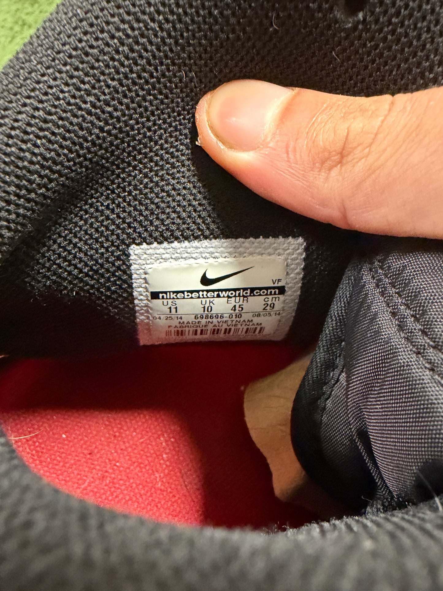 Nike Air Force 1 High Supreme World Famous Black