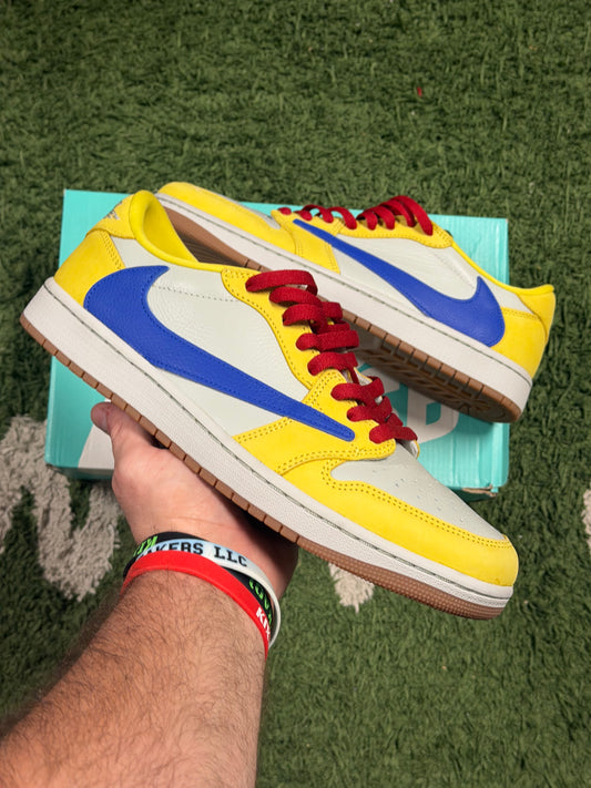 Jordan 1 Retro Low OG SP Travis Scott Canary (Women's)