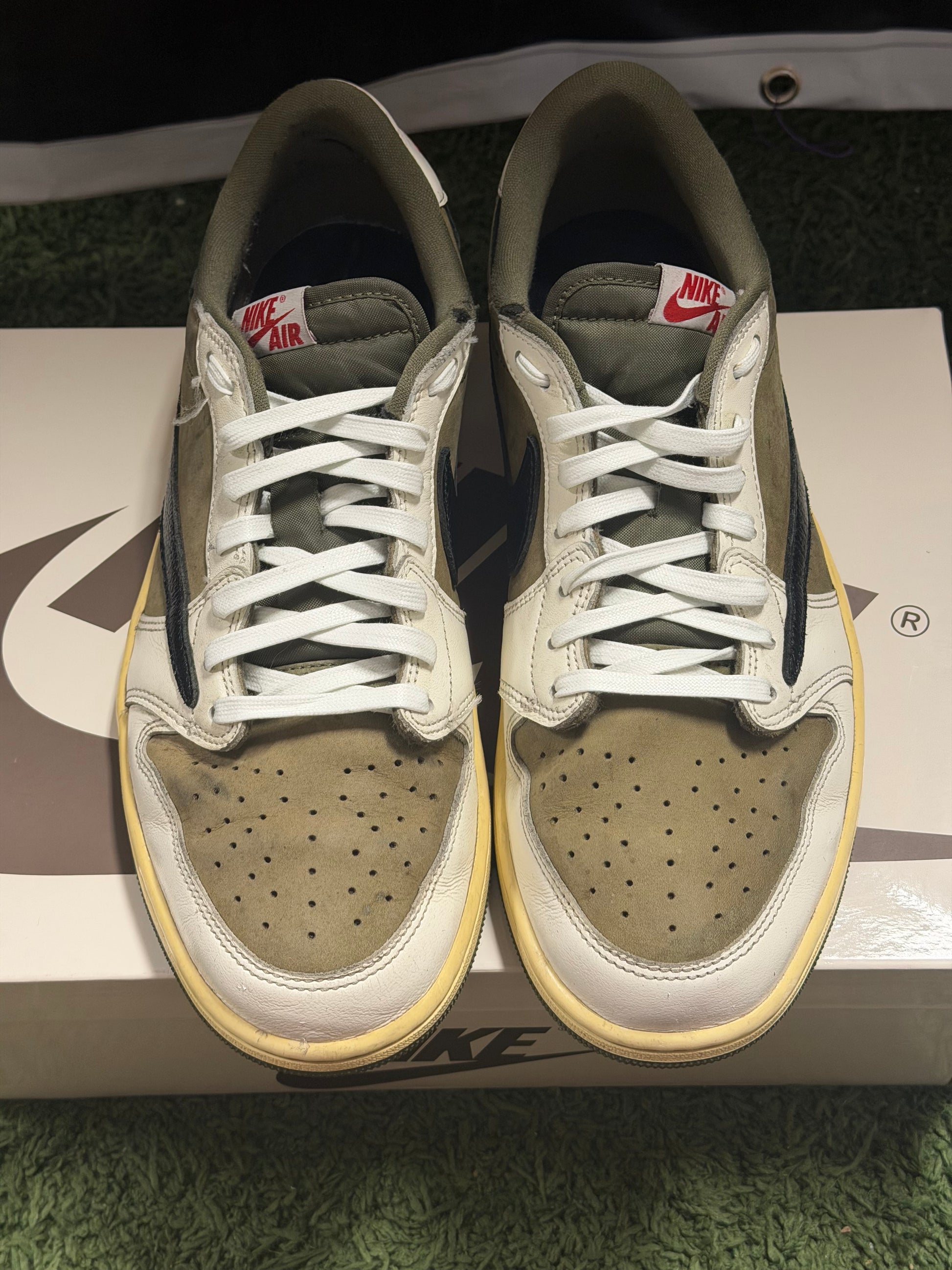 Jordan 1 Retro Low OG SP Travis Scott Medium Olive