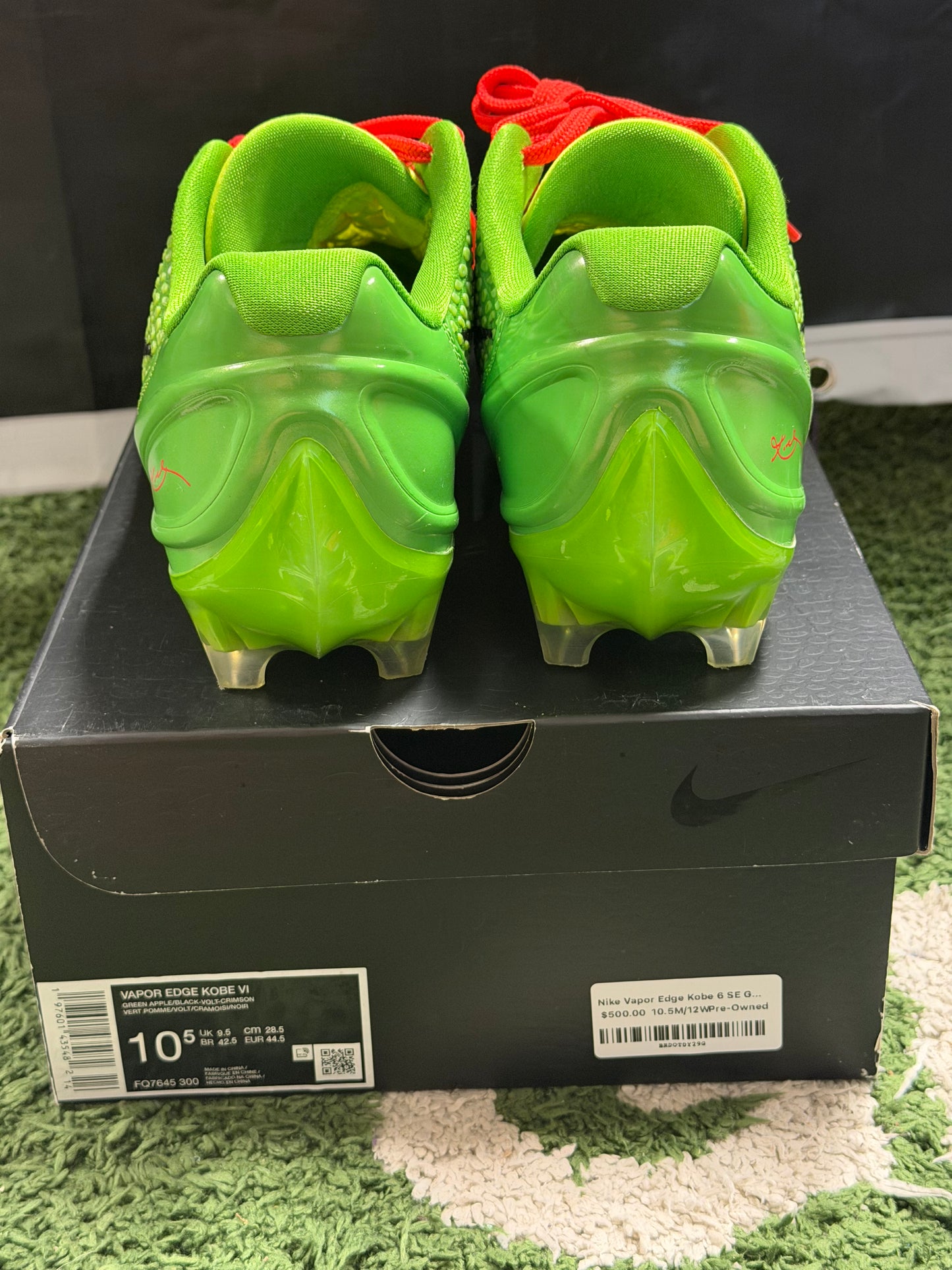 Nike Vapor Edge Kobe 6 SE Grinch