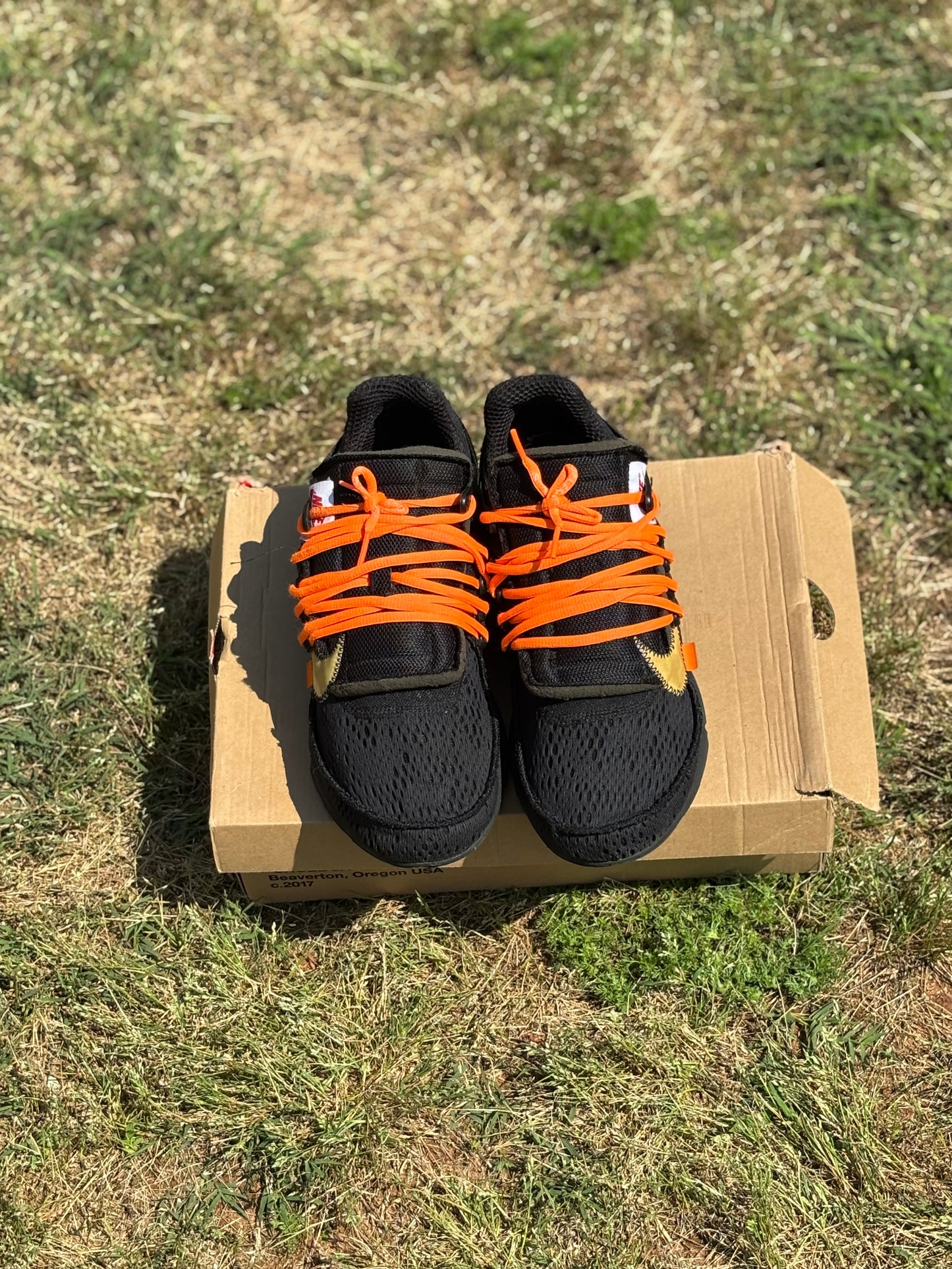 Nike Offwhite presto “Black” Size 10M