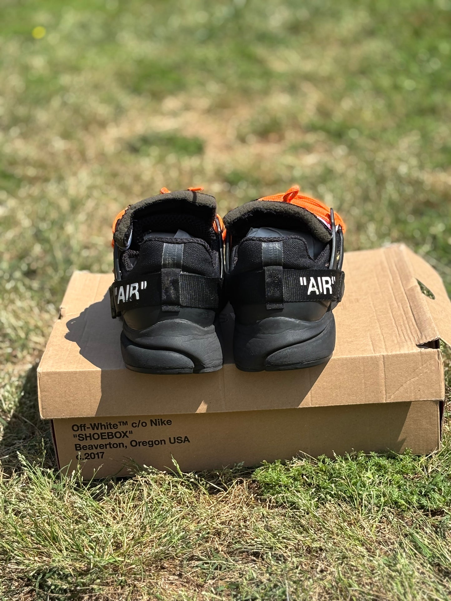 Nike Offwhite presto “Black” Size 10M