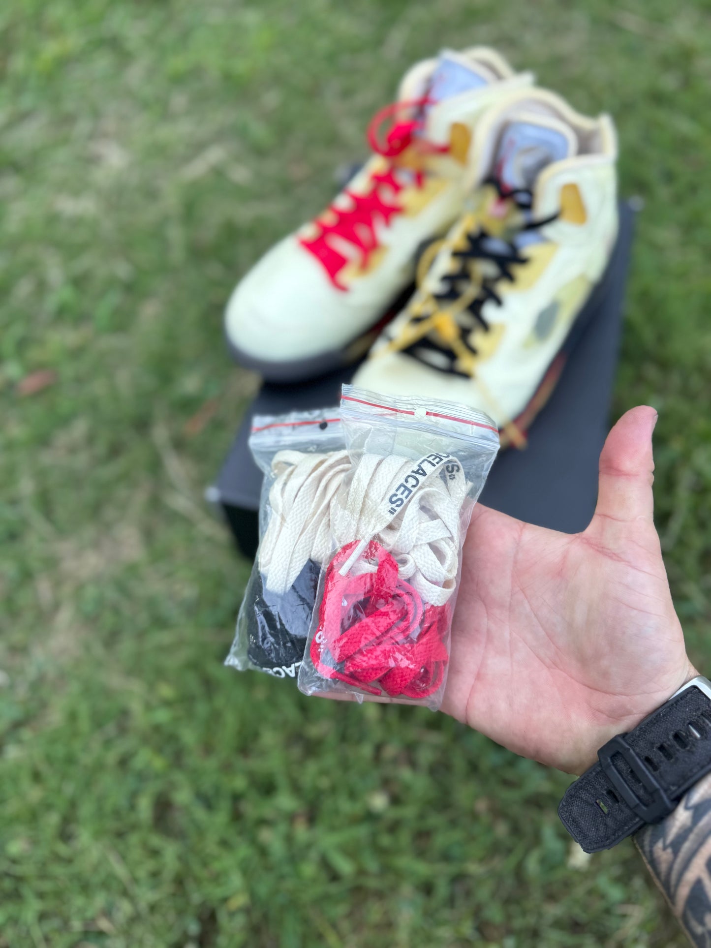 Jordan 5 Retro "Off-White Sail" Sz 11.5M