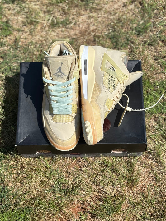 Jordan 4 Offwhite “Sail” Size 11.5W (10M)