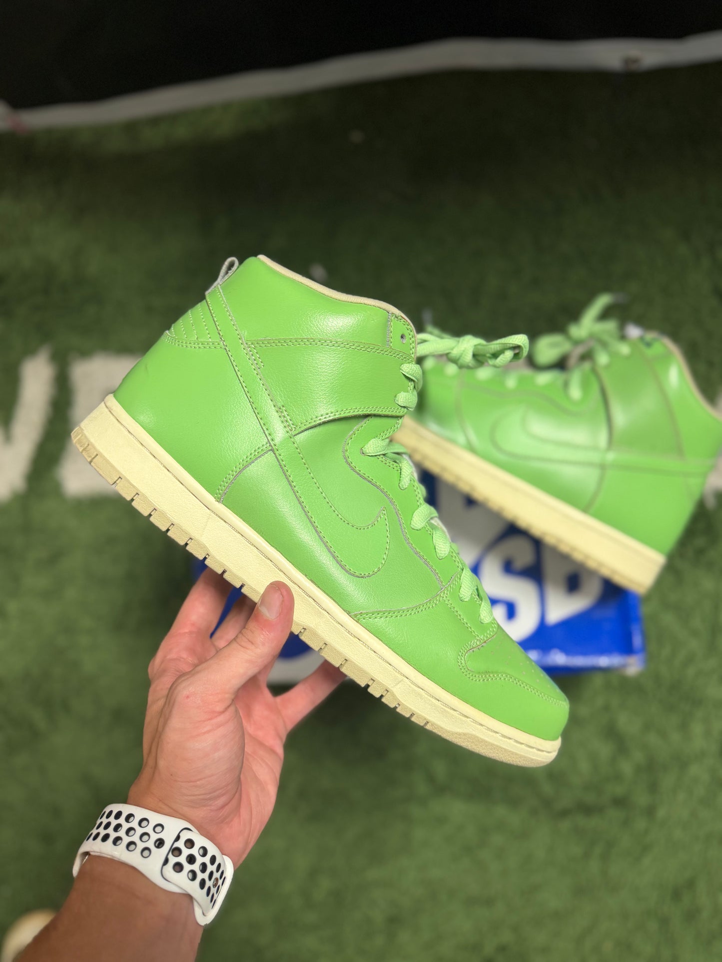 Nike SB Dunk High Statue of Liberty ( Size 12M ) ( Lightly used, OG Box )