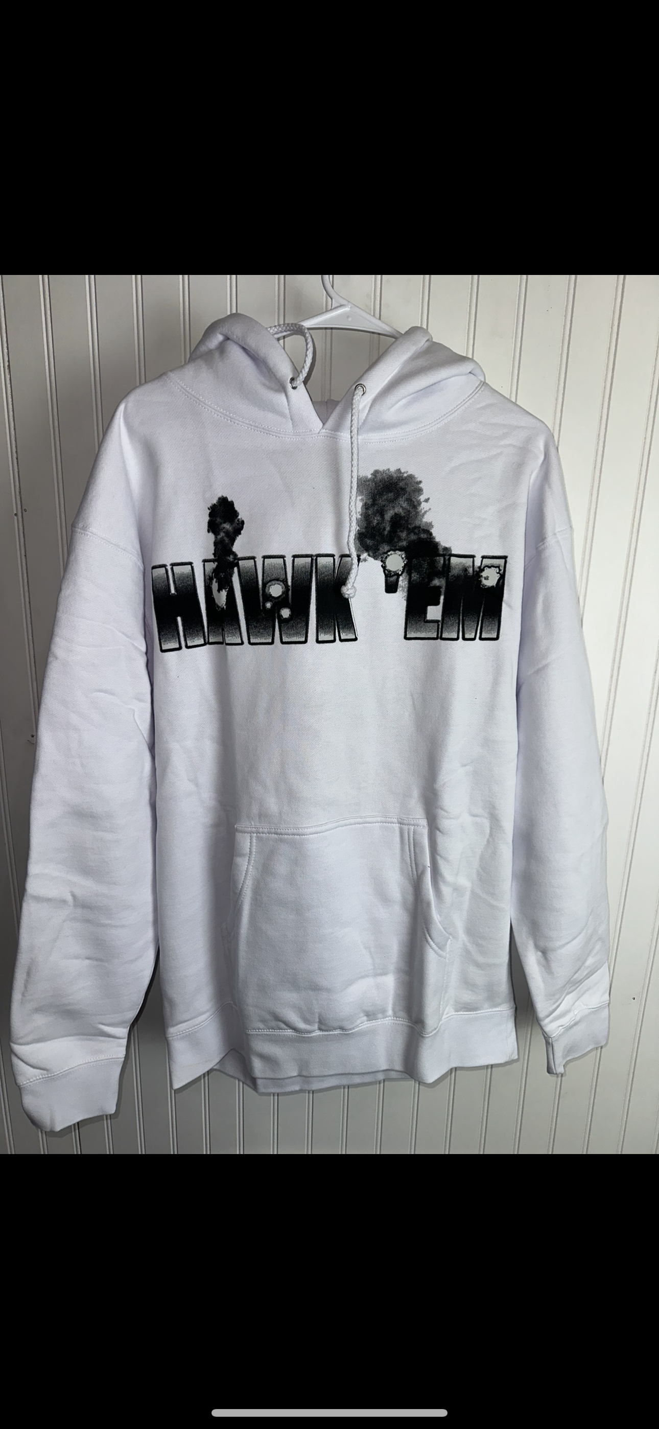 Pop Smoke Vlone Hawk Em Hoodie