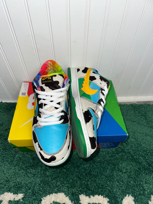 (C551) Size 11.5M Nike SB dunk Low Ben and Jerry