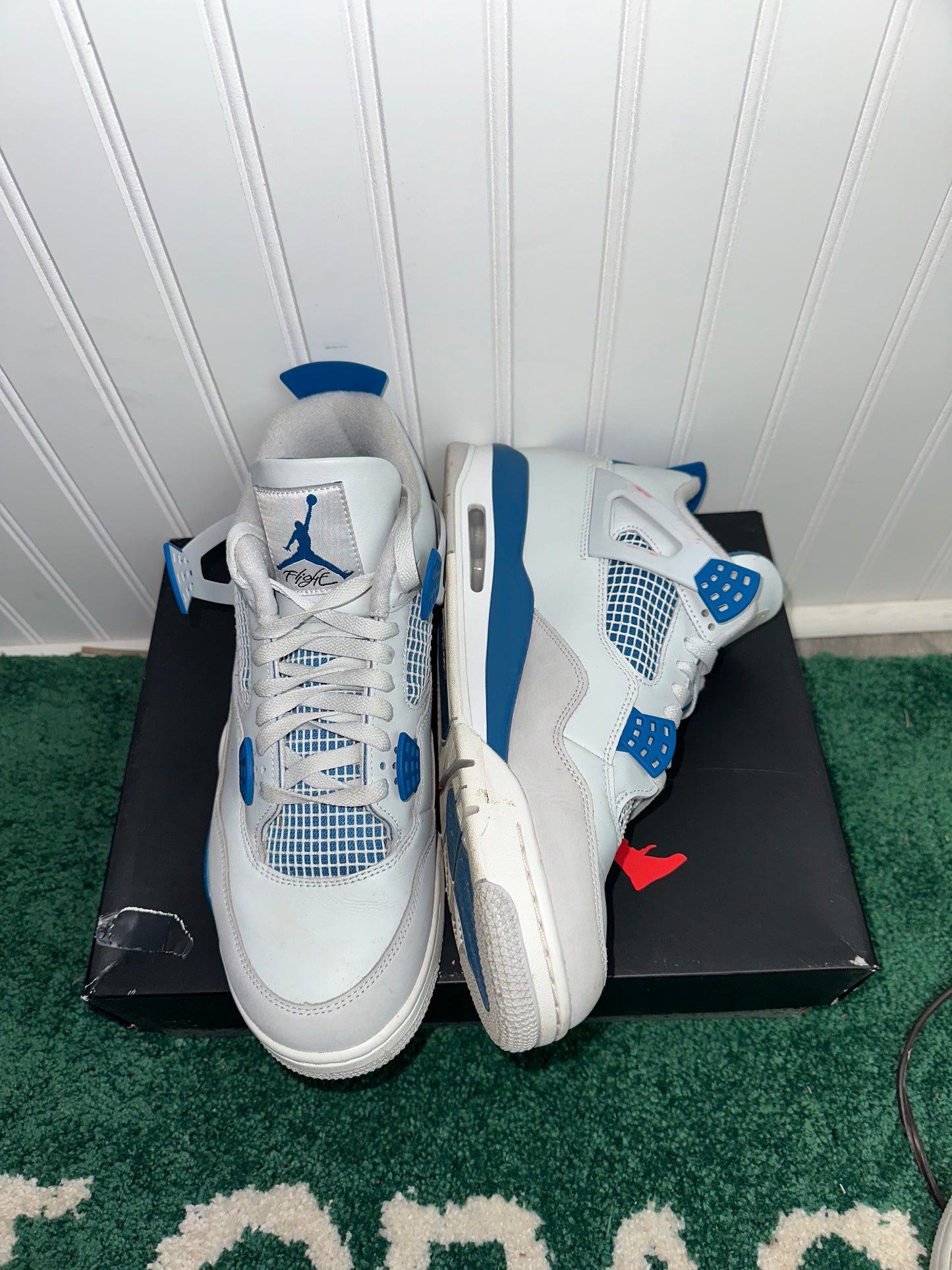 (C532) Jordan 4 Military Blue