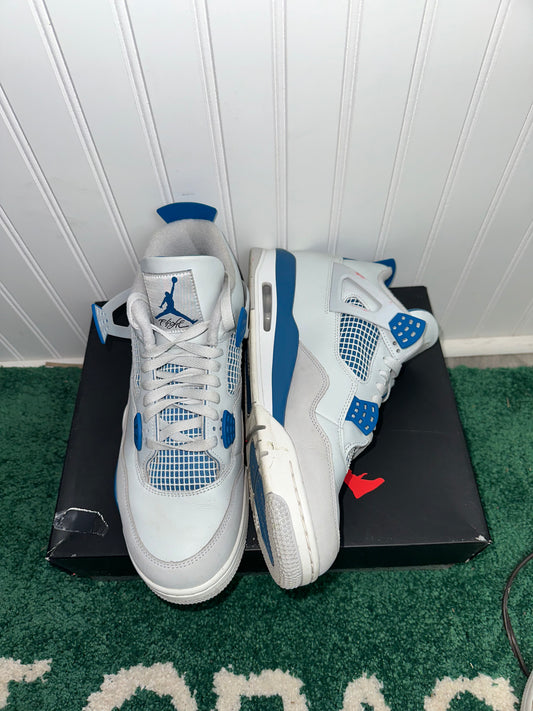 (C532) Jordan 4 Military Blue