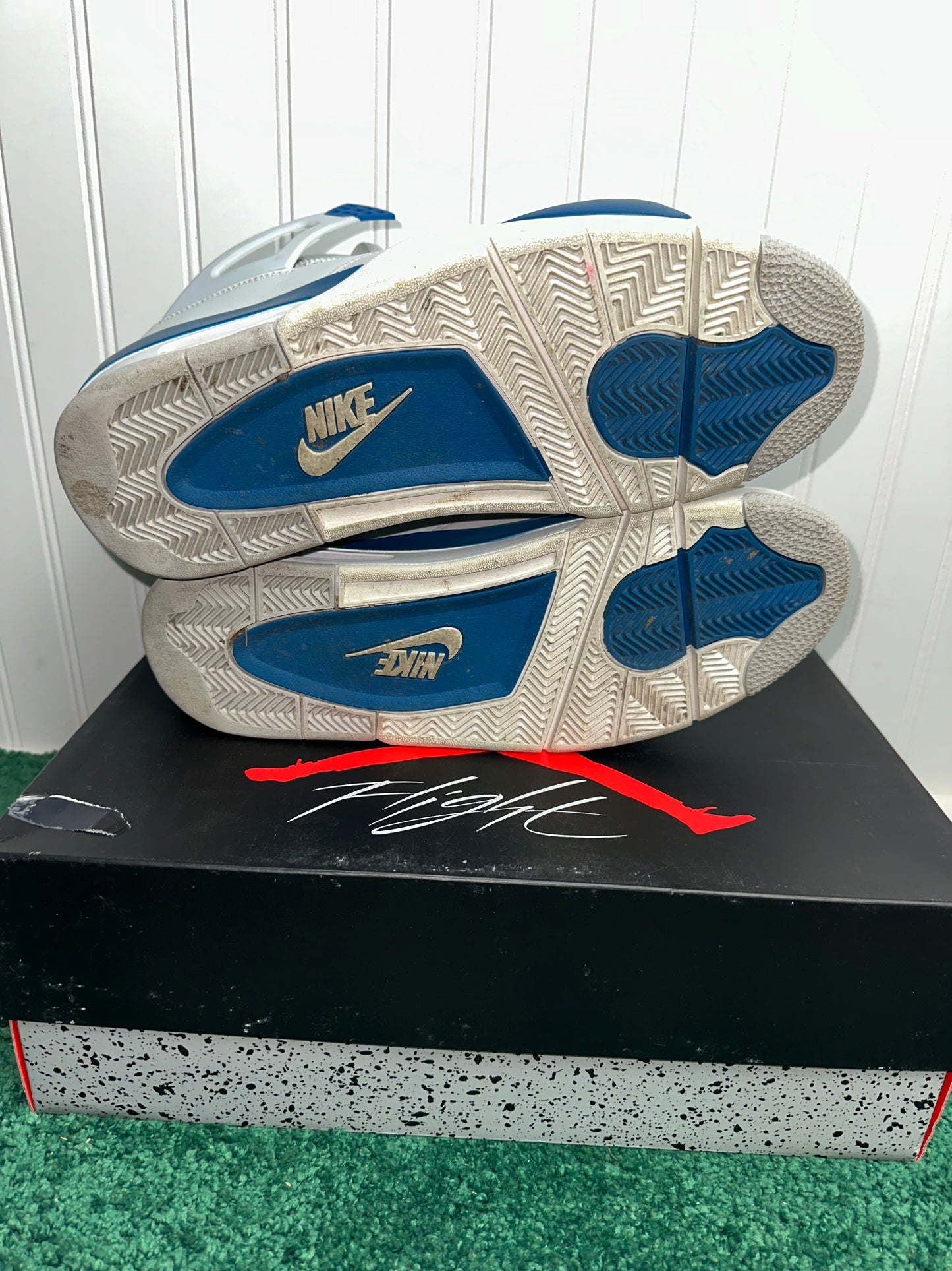 (C532) Jordan 4 Military Blue