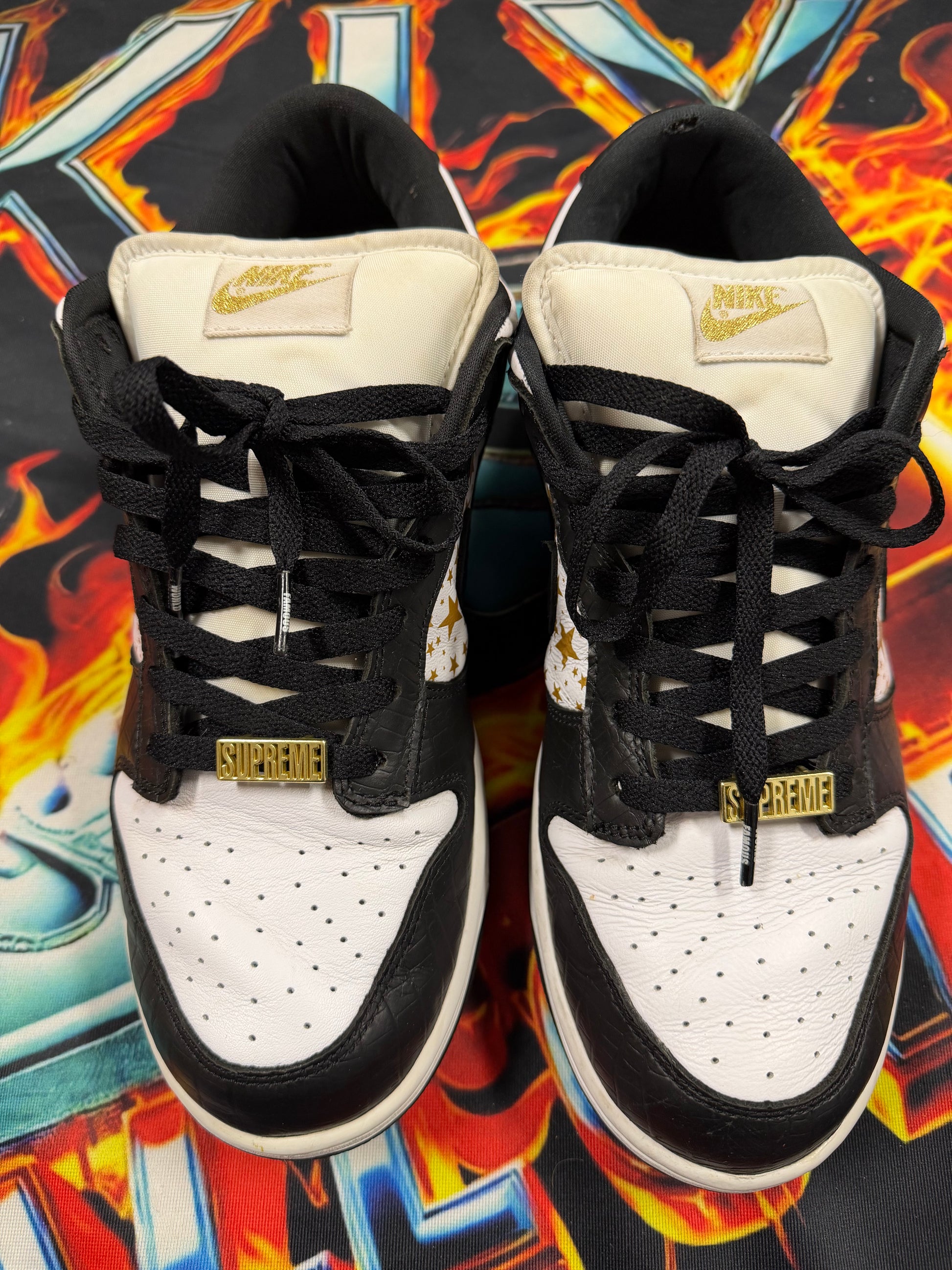 Nike SB Dunk Low Supreme Stars Black (2021)