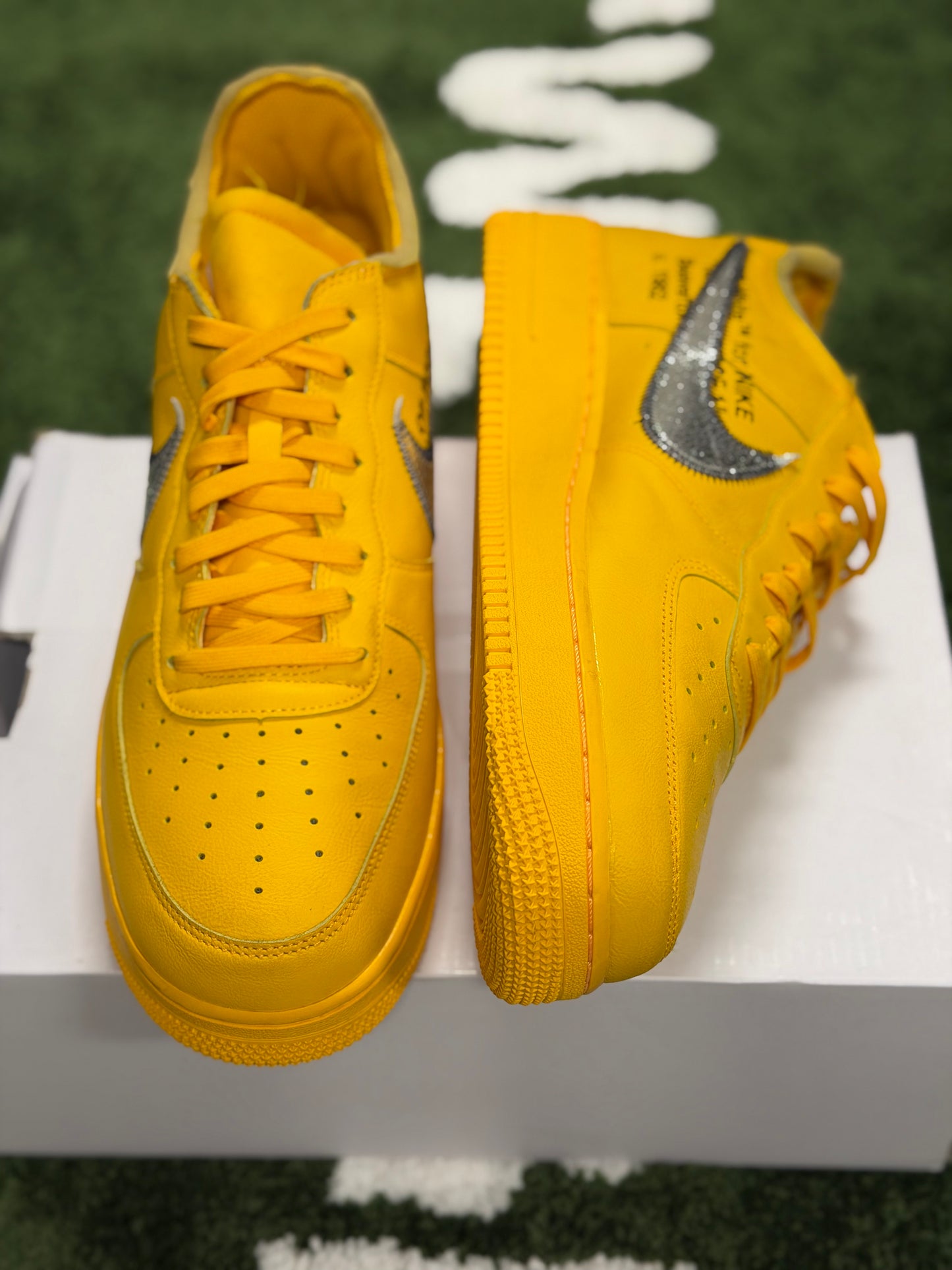 Nike Air Force 1 Low Off-White ICA University Gold