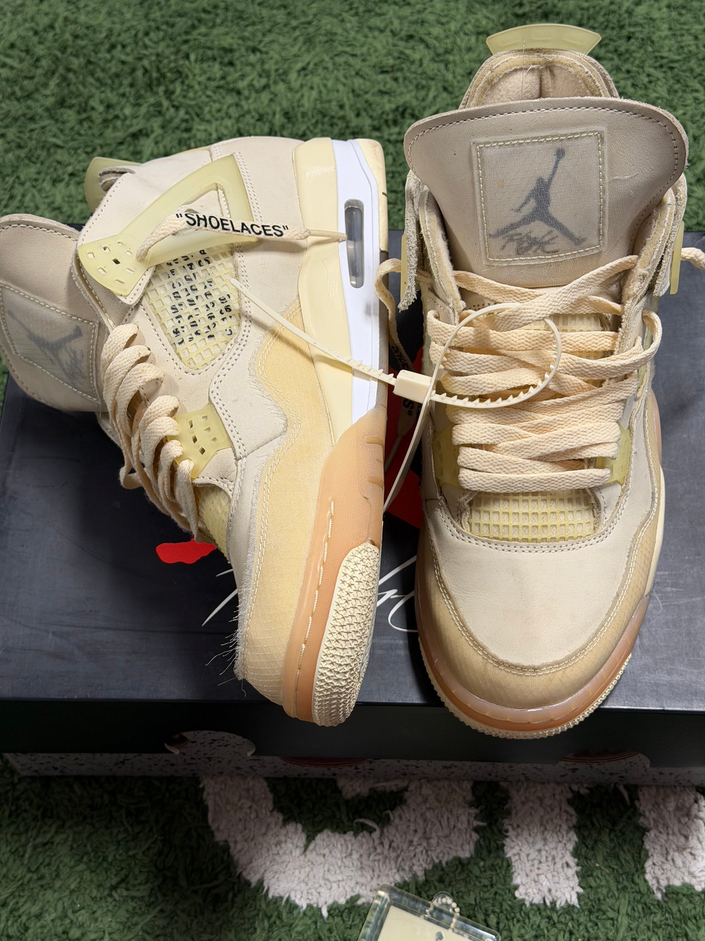 Jordan 4 Retro Off-White Sail (Women's)
