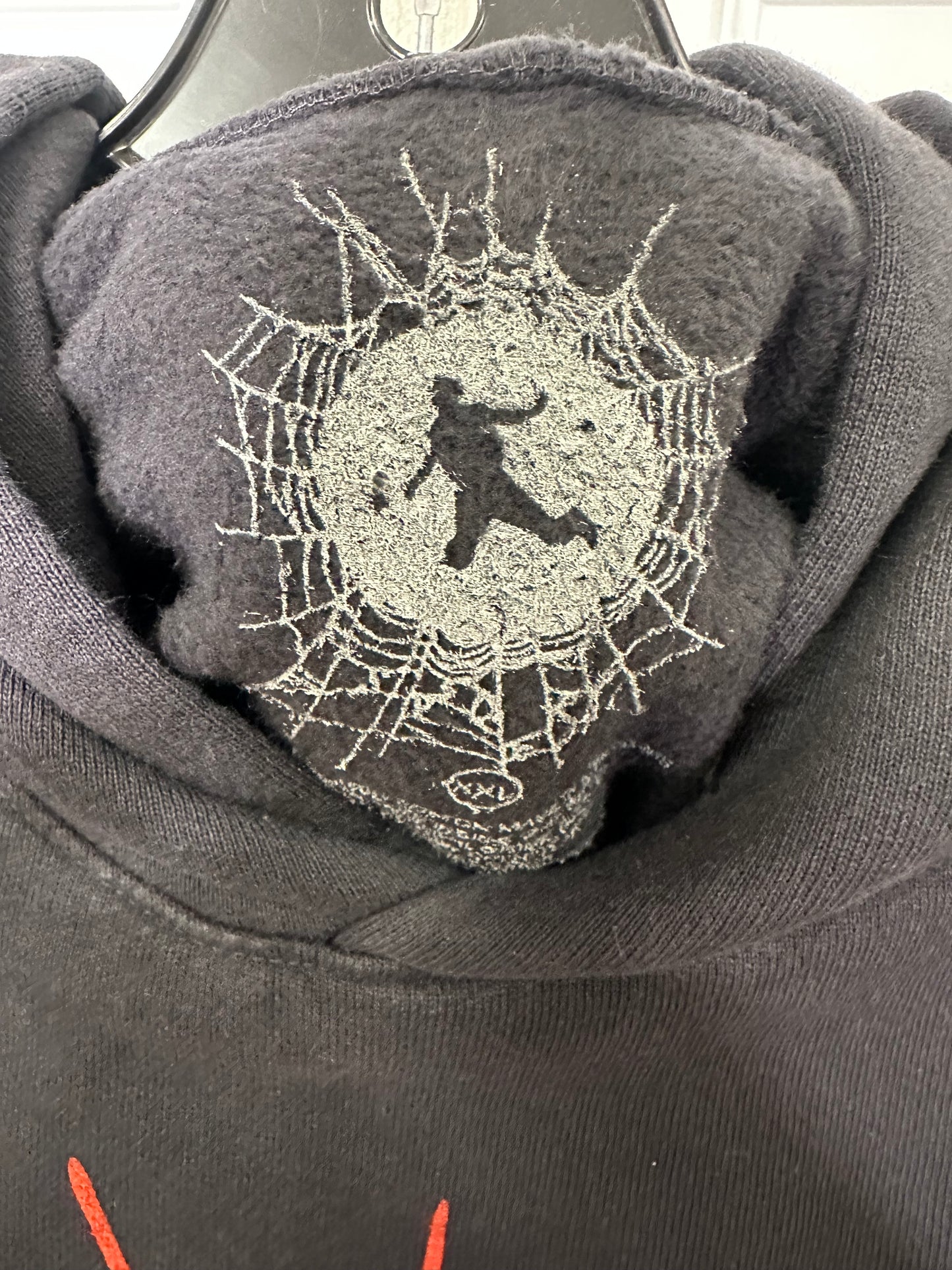 SP5DER X METRO BOOMIN HOODIE RED/BLACK/WHITE