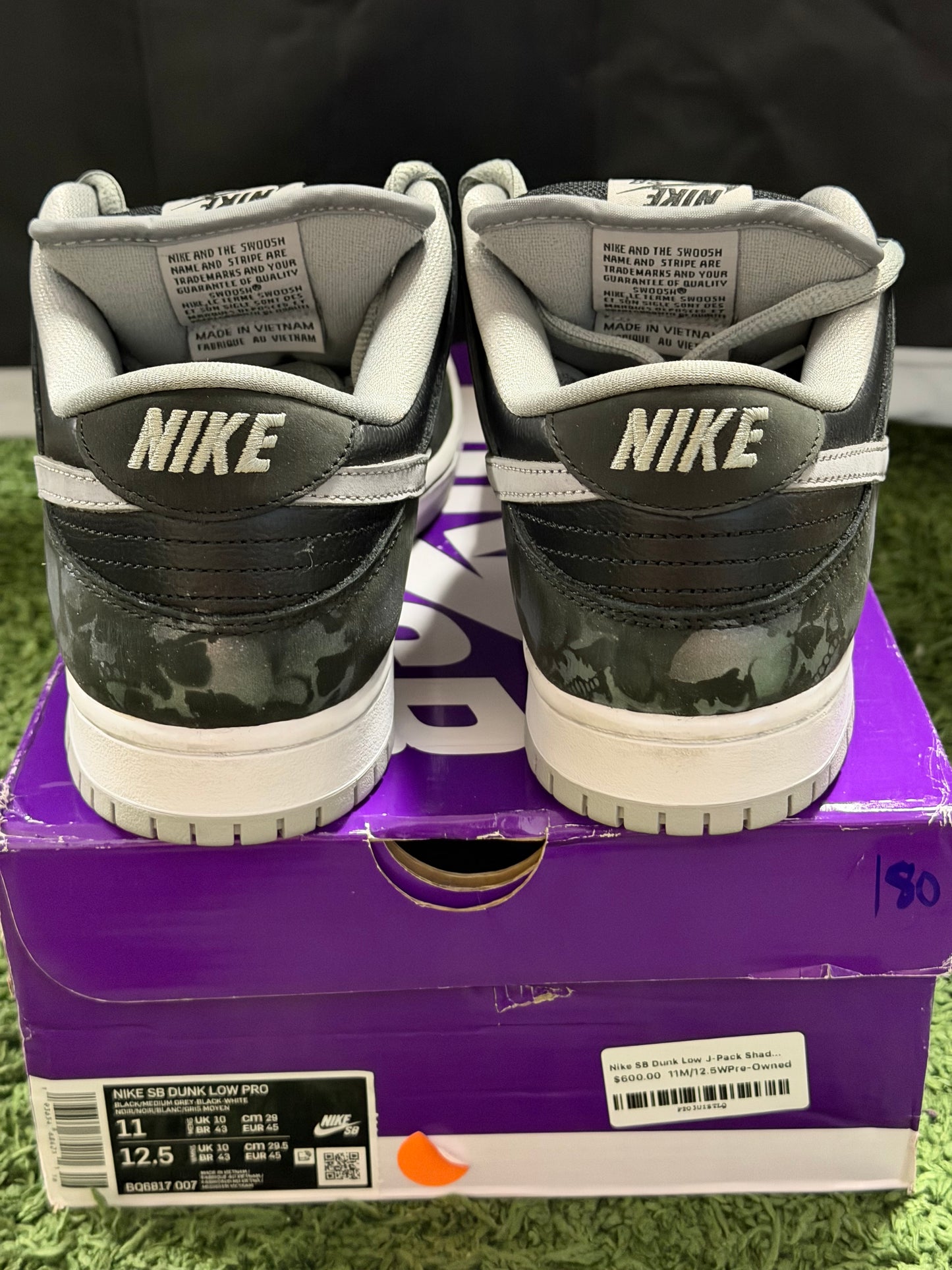 Nike SB Dunk Low J-Pack Shadow (CUSTOM)