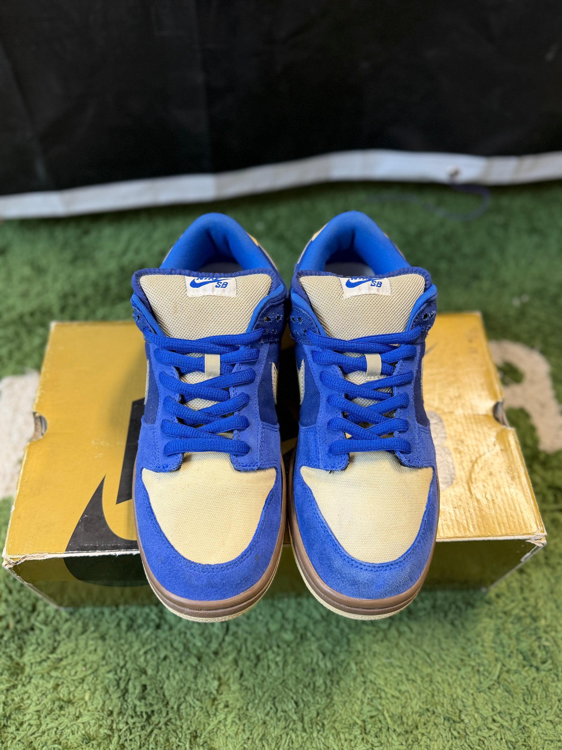Nike SB Dunk Low Gold Rail