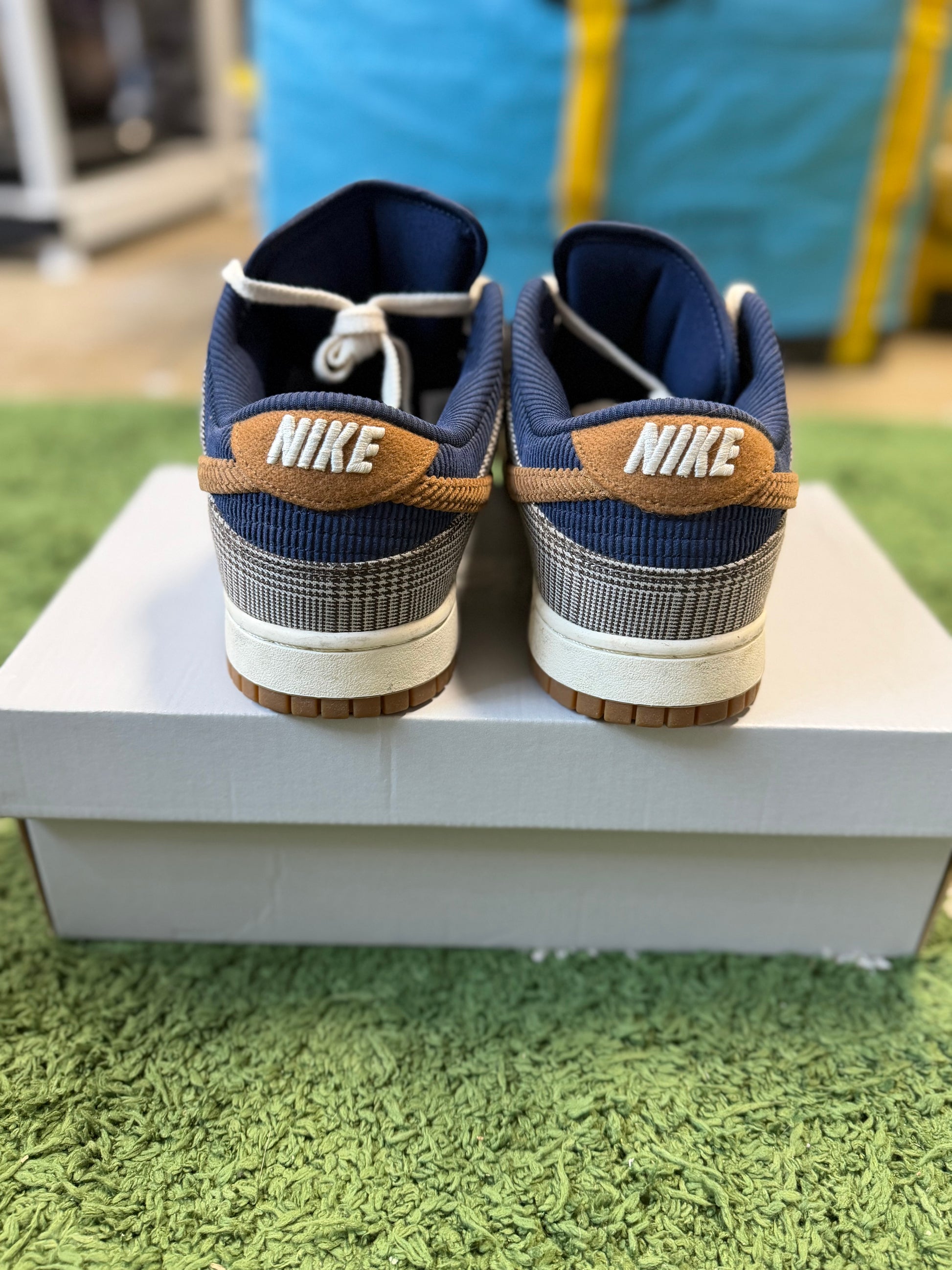 Nike Dunk Low Tweed Midnight Navy Corduroy